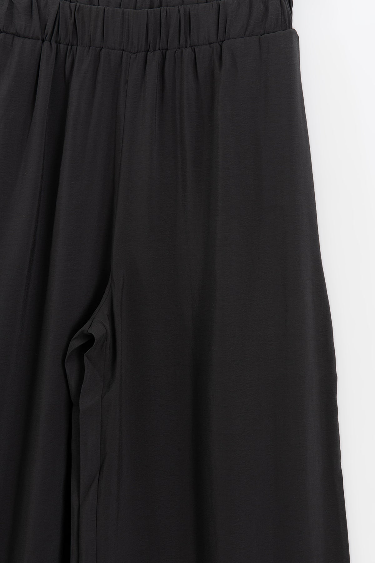 Modal Wide-Leg Trousers