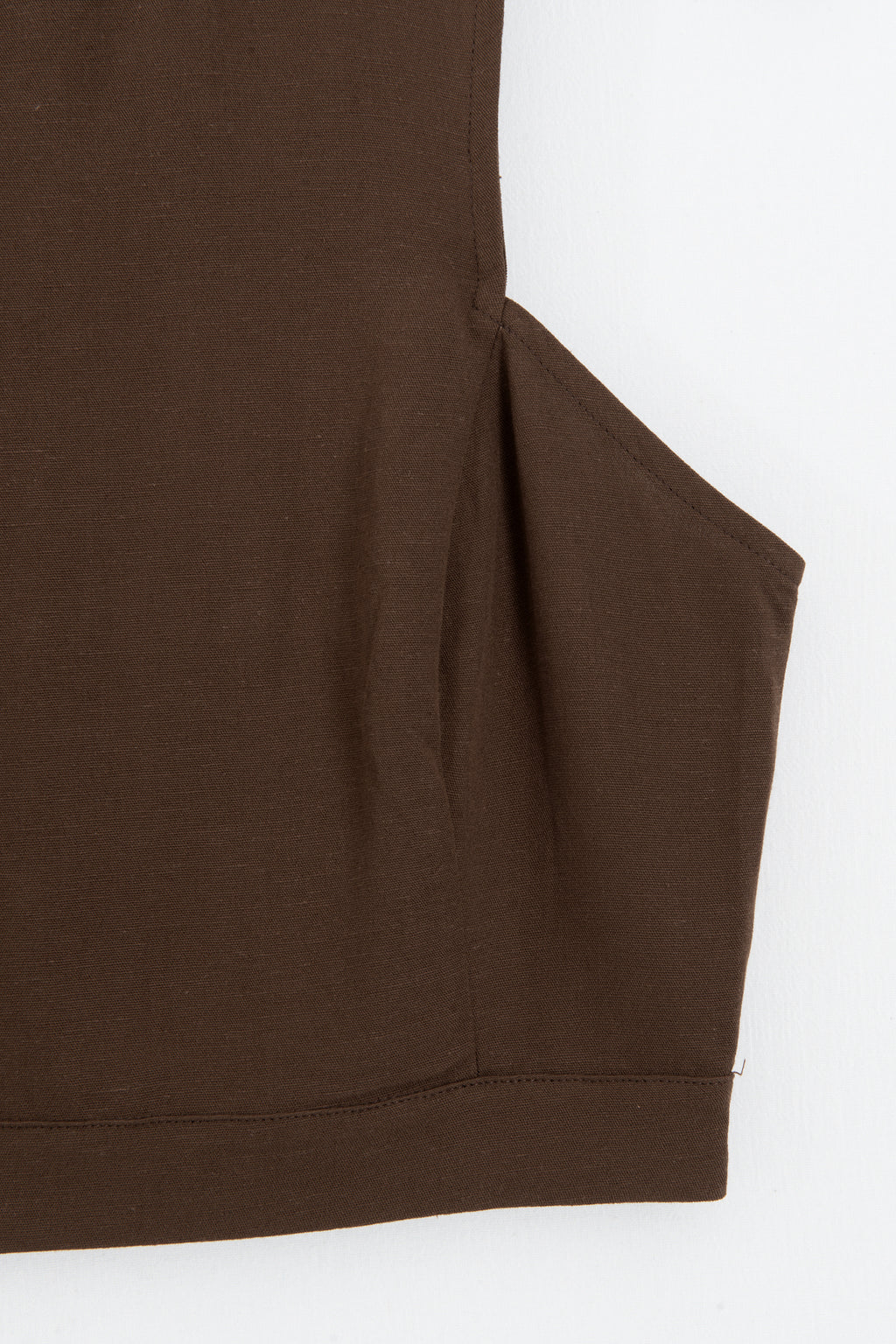 Keten Çıtçıt Kapama Crop Bluz