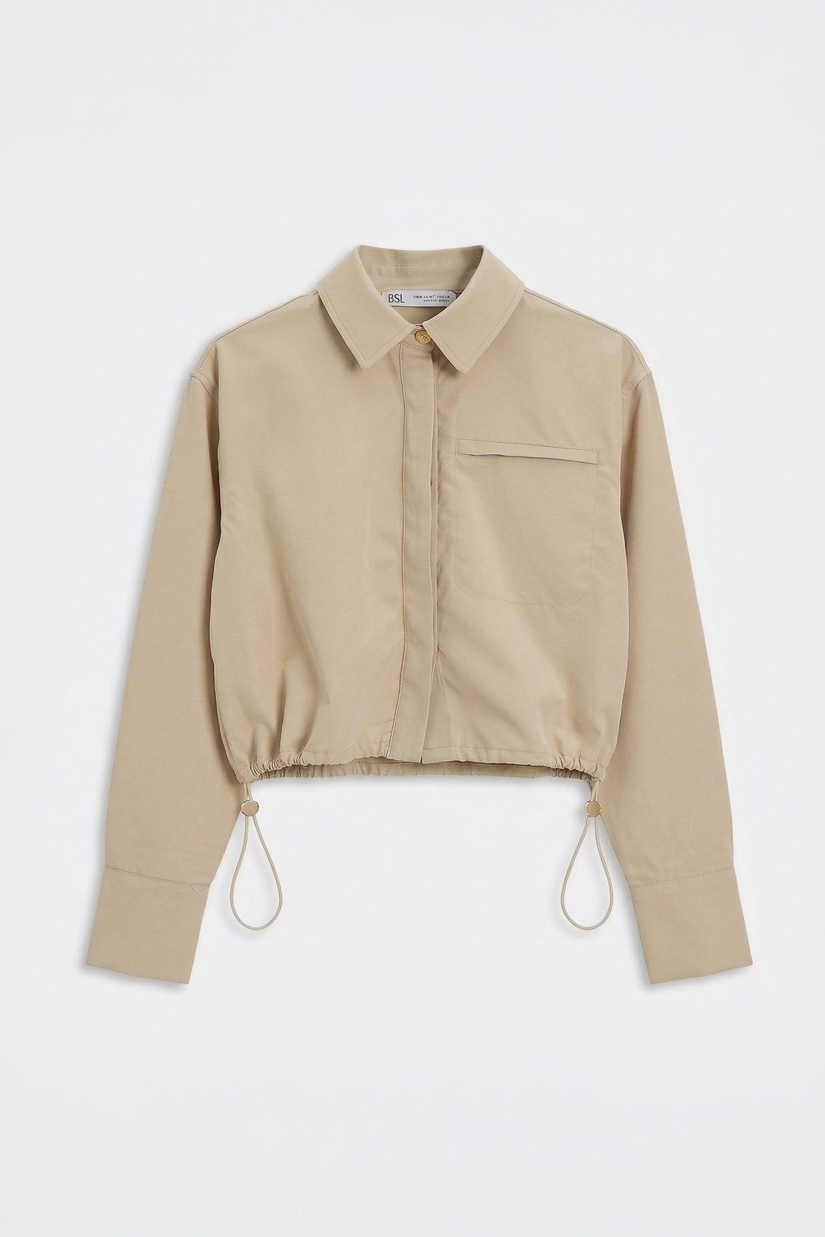 Crop Bomber Ceket