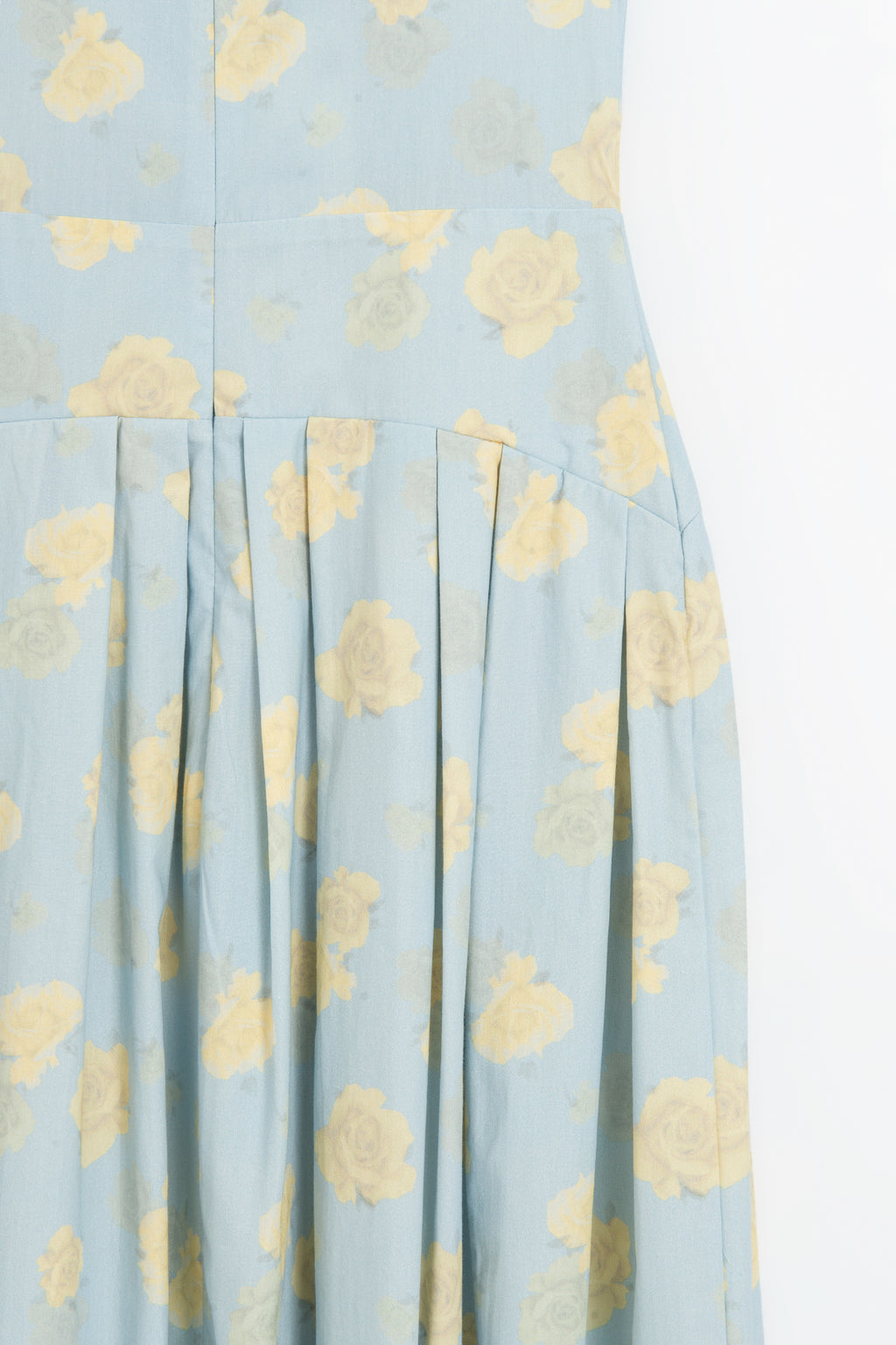Square Neck Ruched Midi Dress