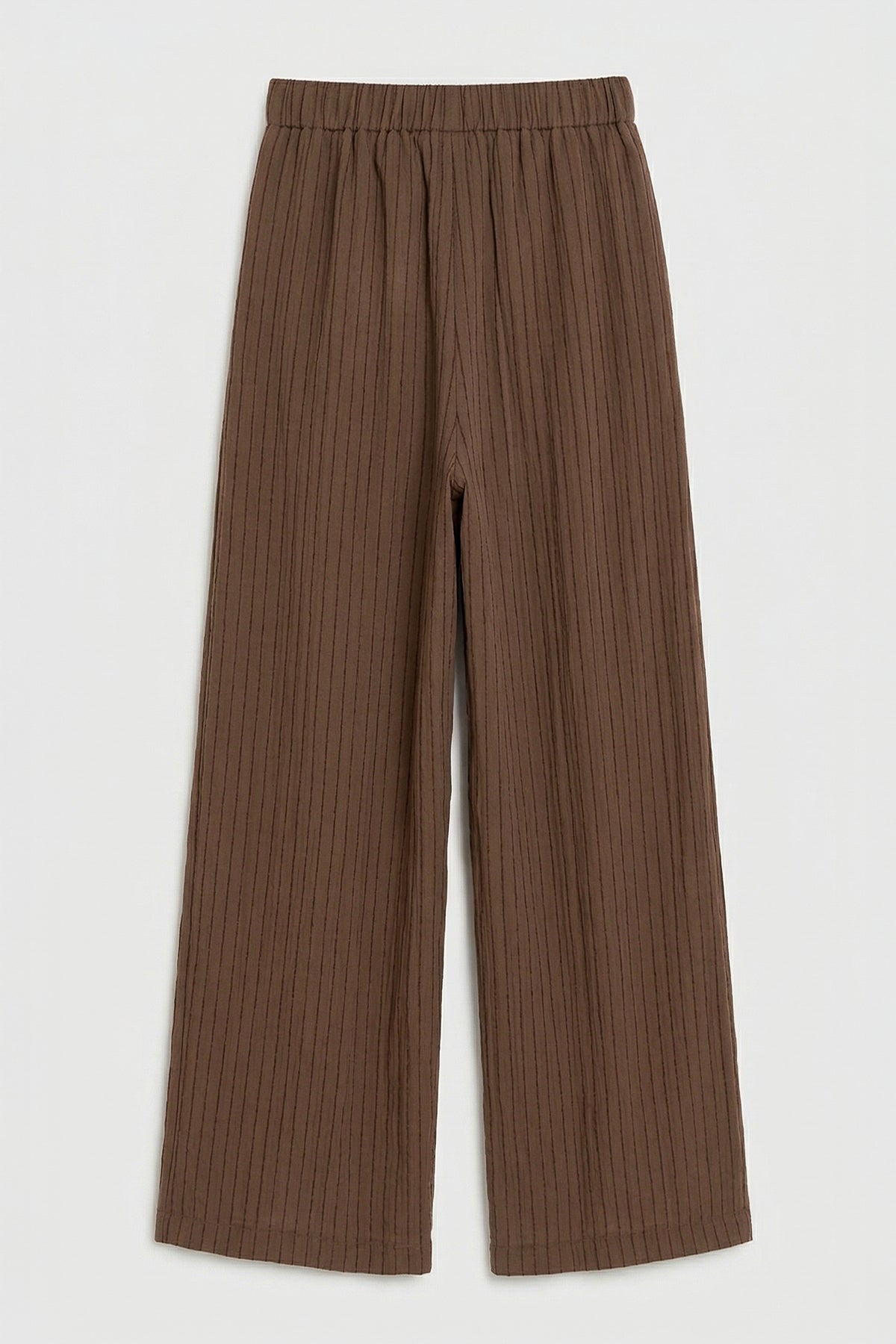 Çizgili Oversize Pantolon