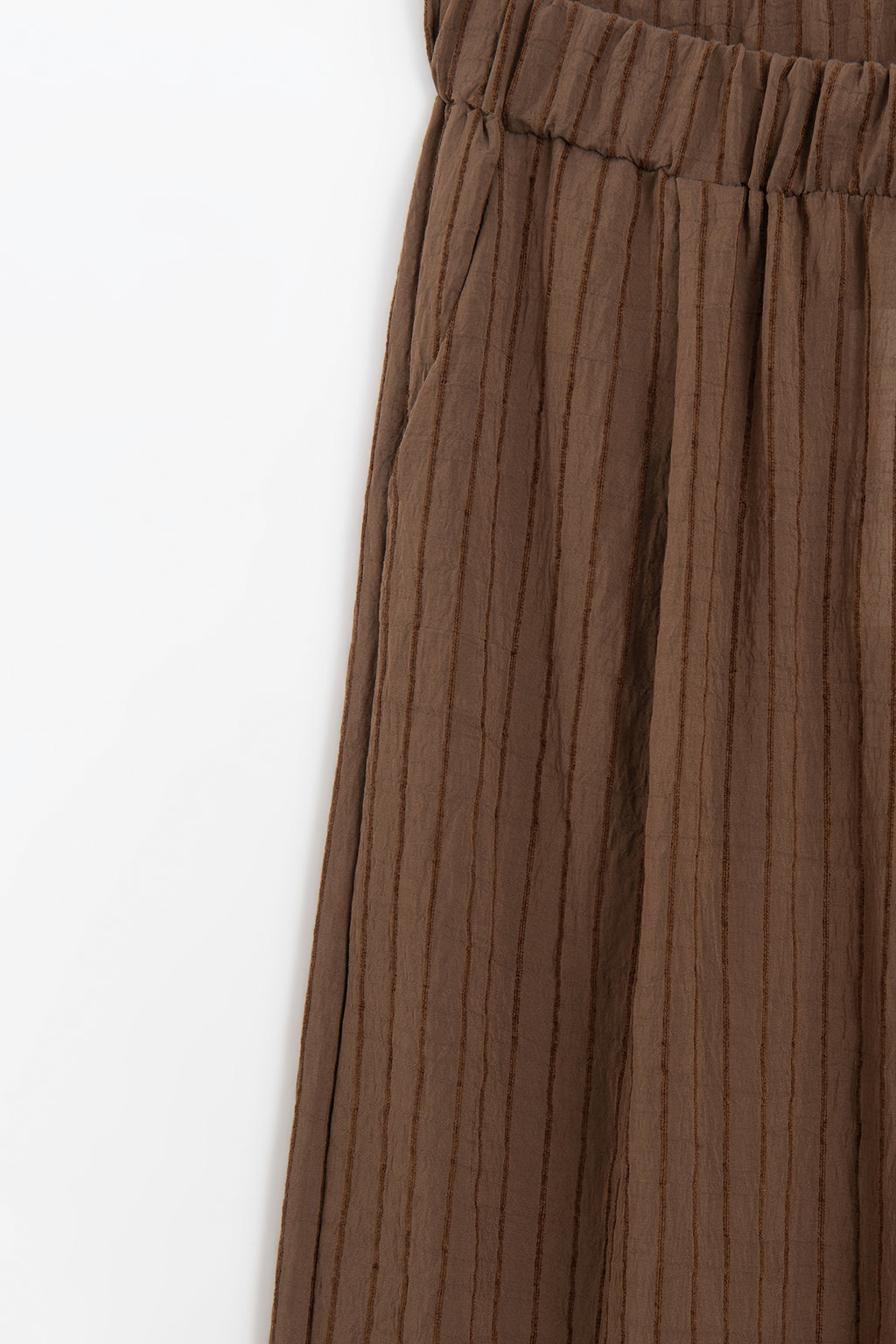 Çizgili Oversize Pantolon