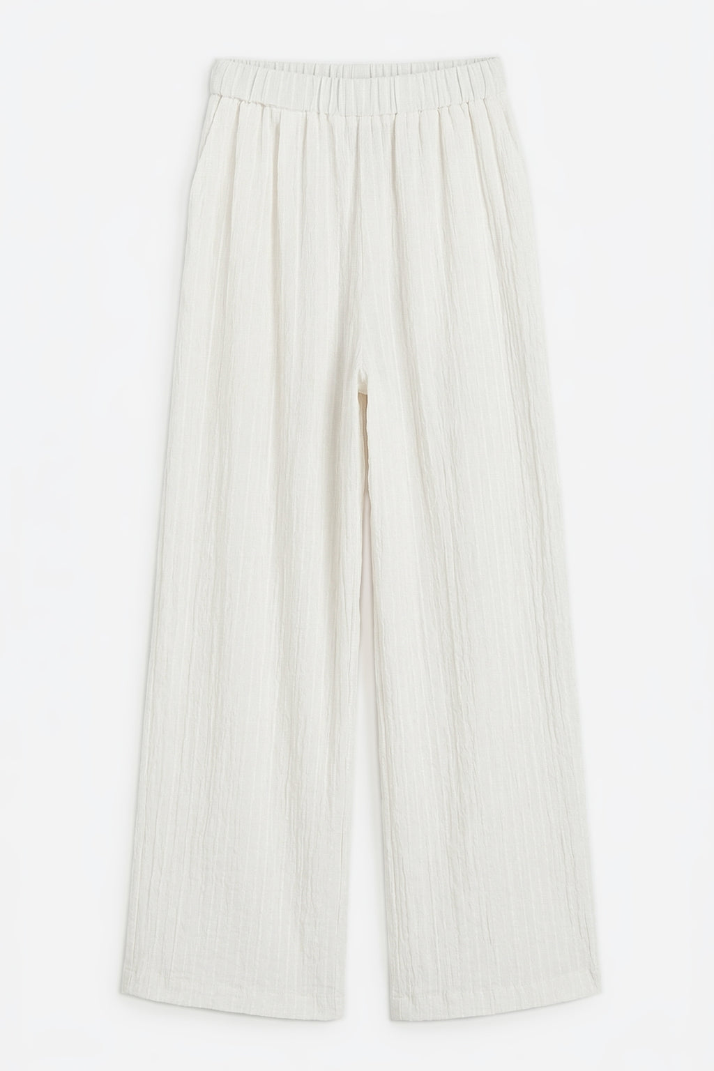 Çizgili Oversize Pantolon