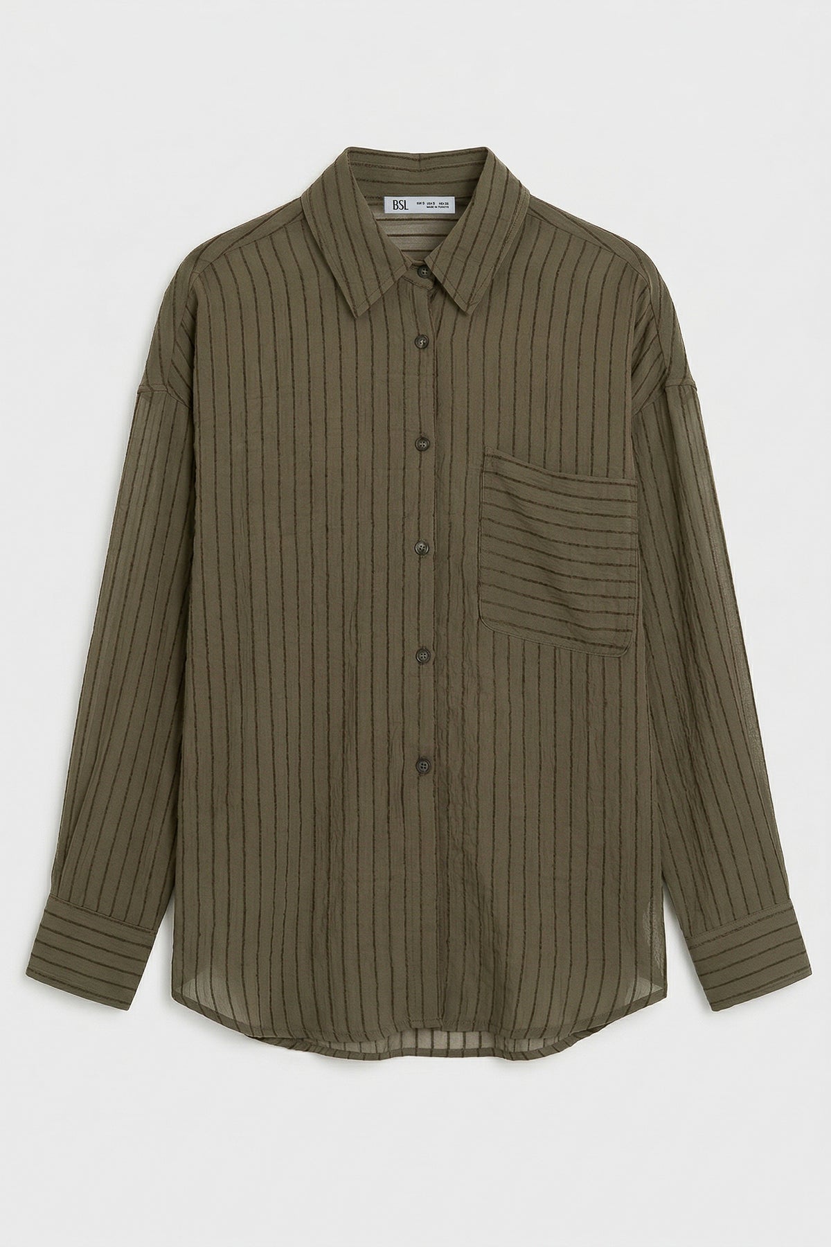 Striped Oversized Shirt