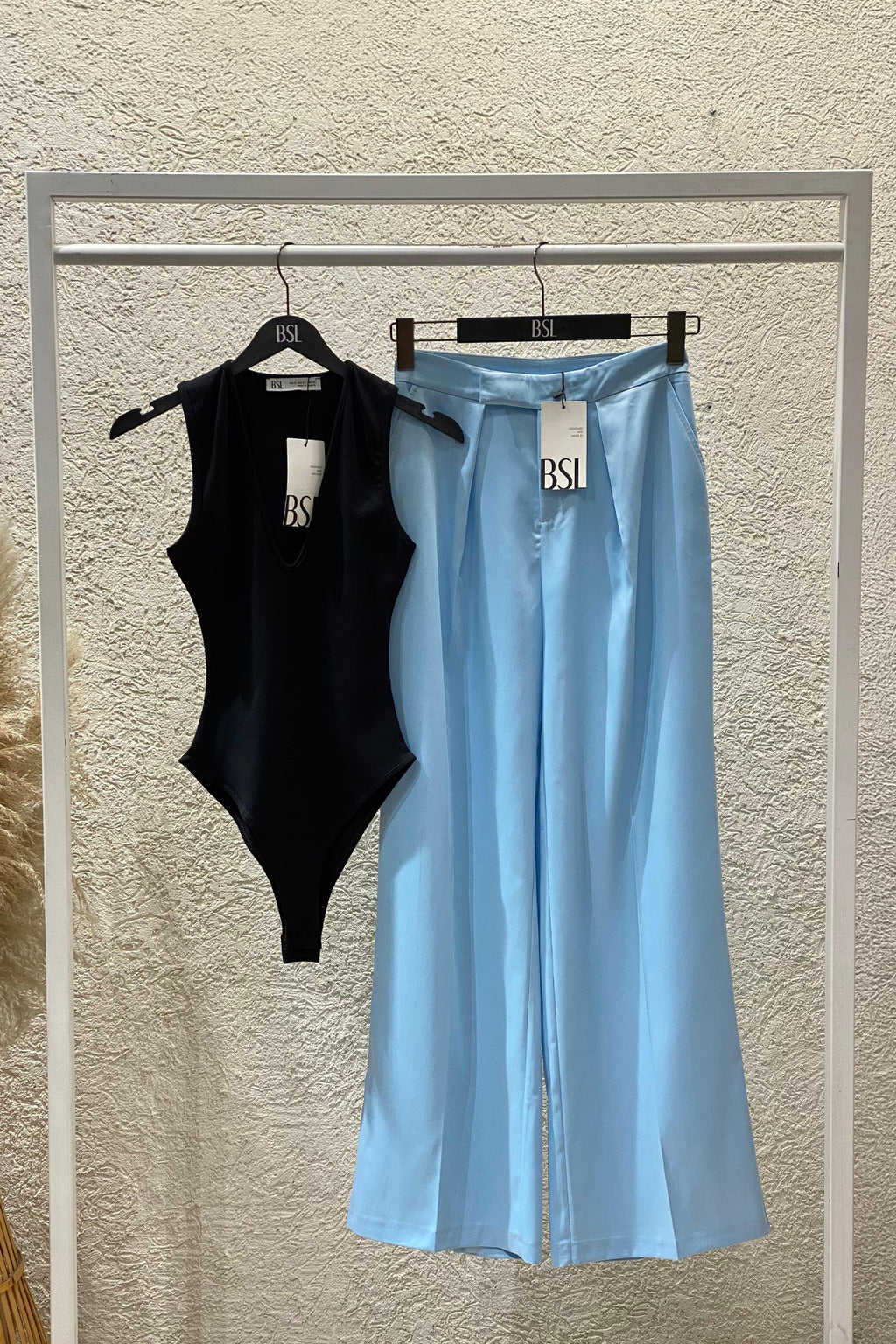 Deep V-Neck Sleeveless Bodysuit