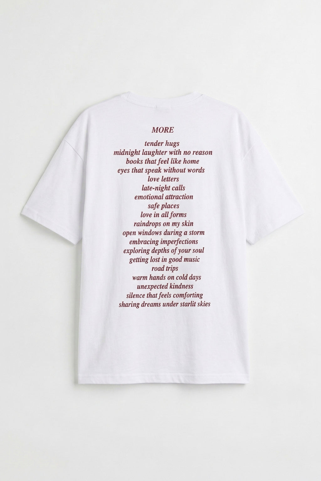 Basic Baskılı Oversize Tshirt