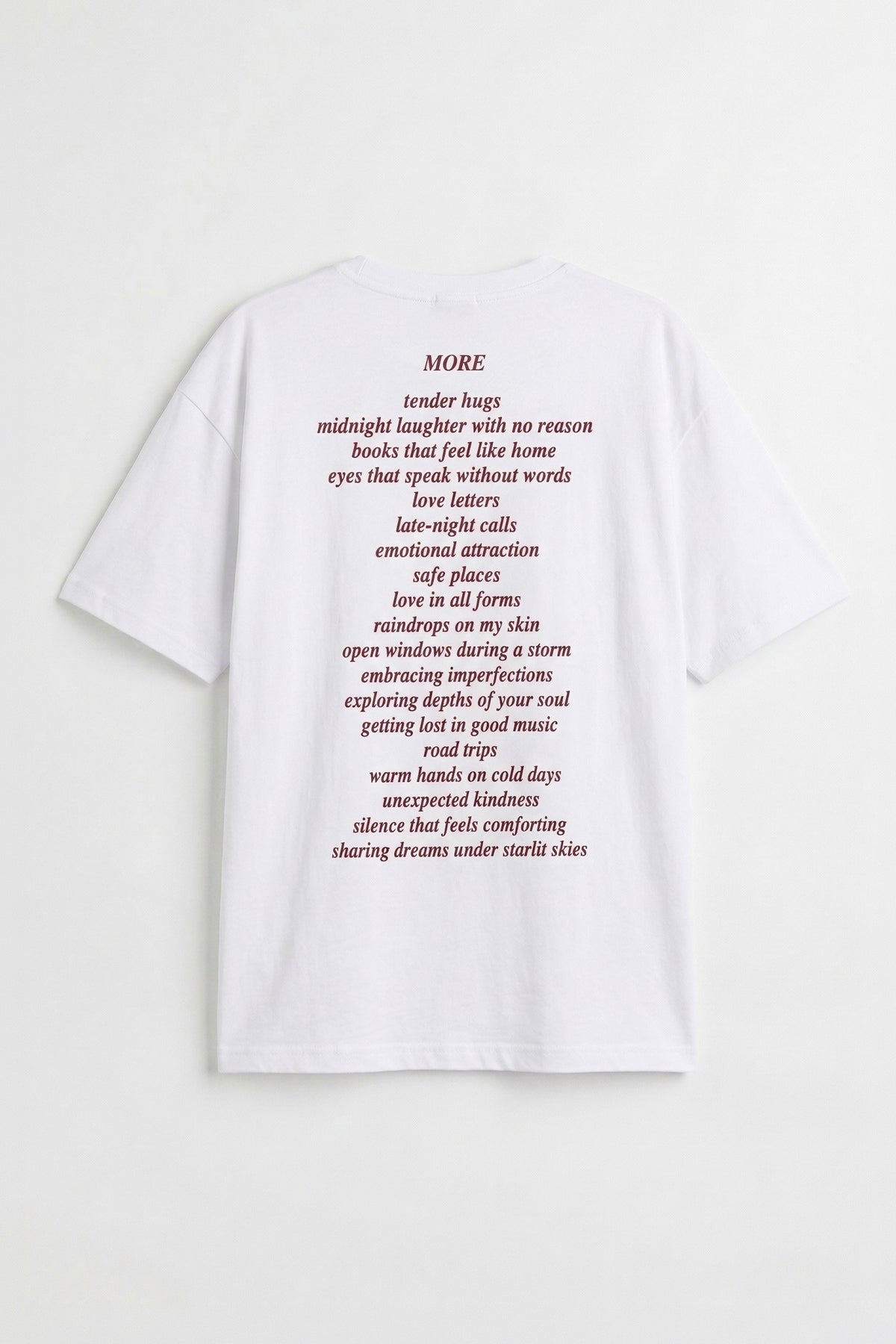 Basic Baskılı Oversize Tshirt
