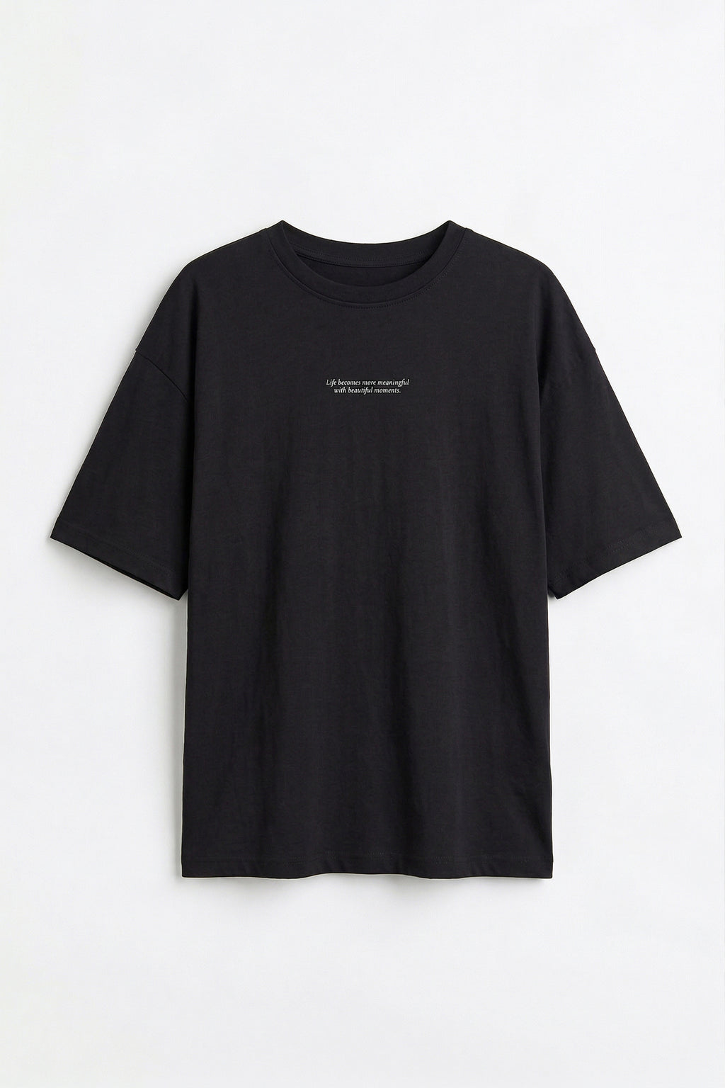 Basic Baskılı Oversize Tshirt