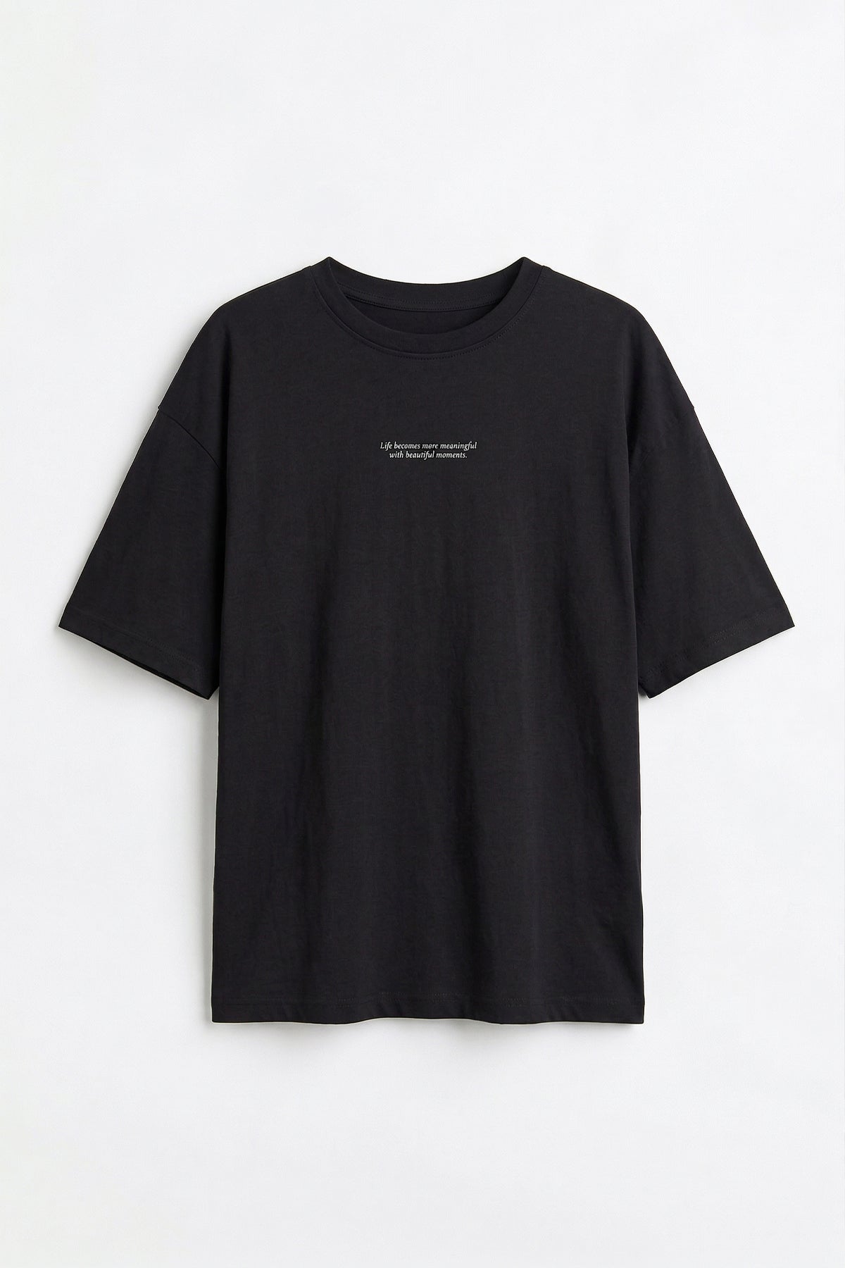 Basic Baskılı Oversize Tshirt