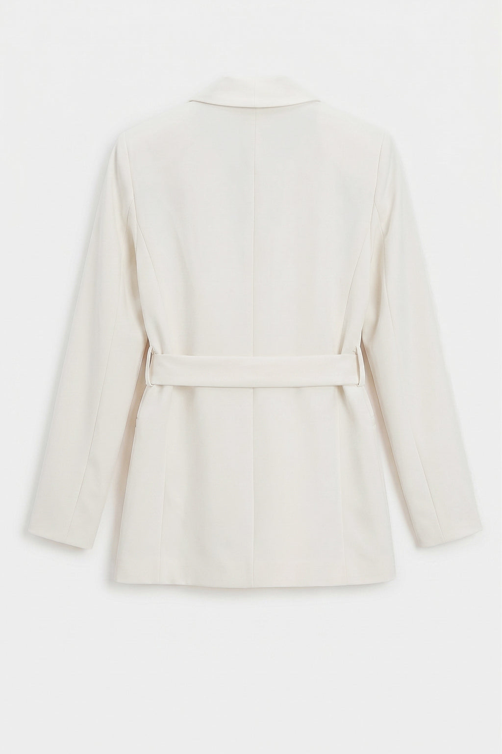 Şal Yakalı Bağlamalı Blazer Ceket