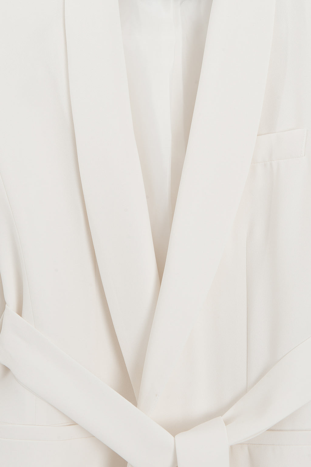 Şal Yakalı Bağlamalı Blazer Ceket