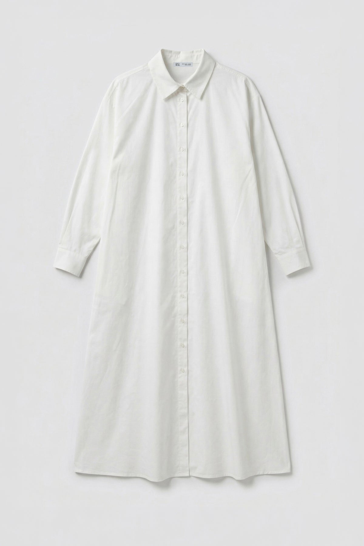 %100 Cotton Oversize Gömlek Elbise