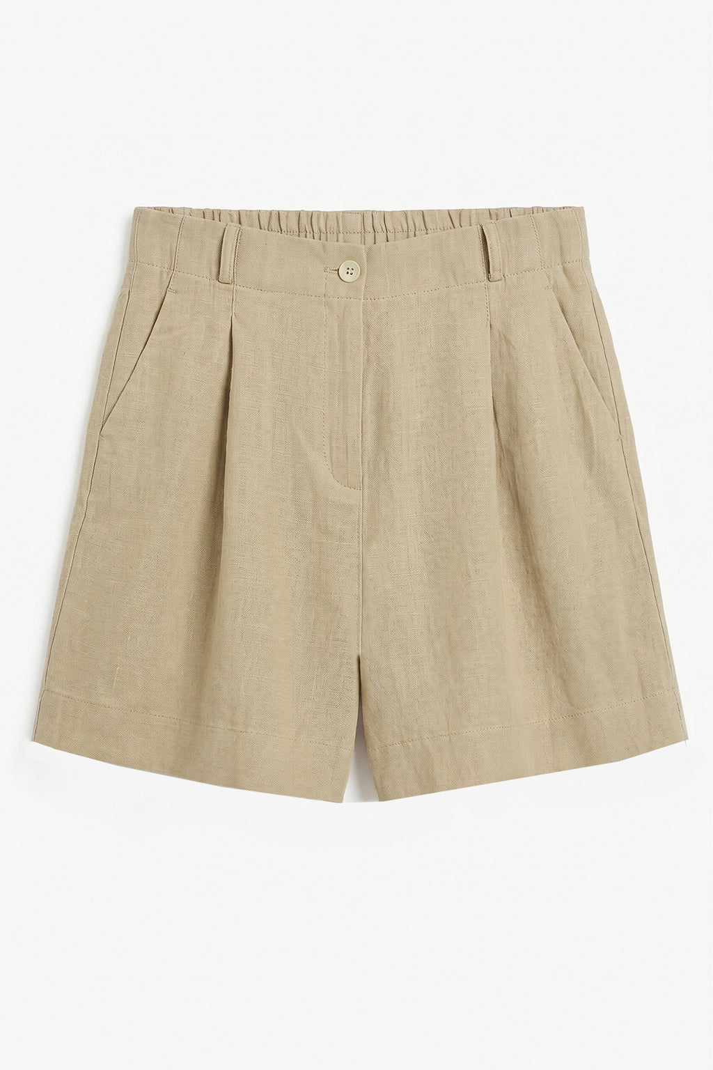 100% Linen Bermuda Shorts