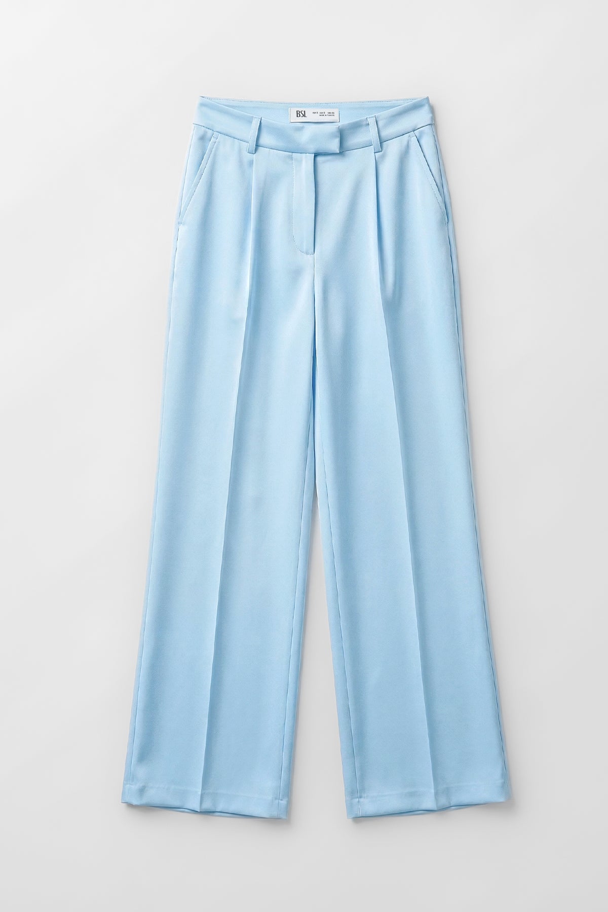 Cepli Plie Detaylı Plazzo Pantolon