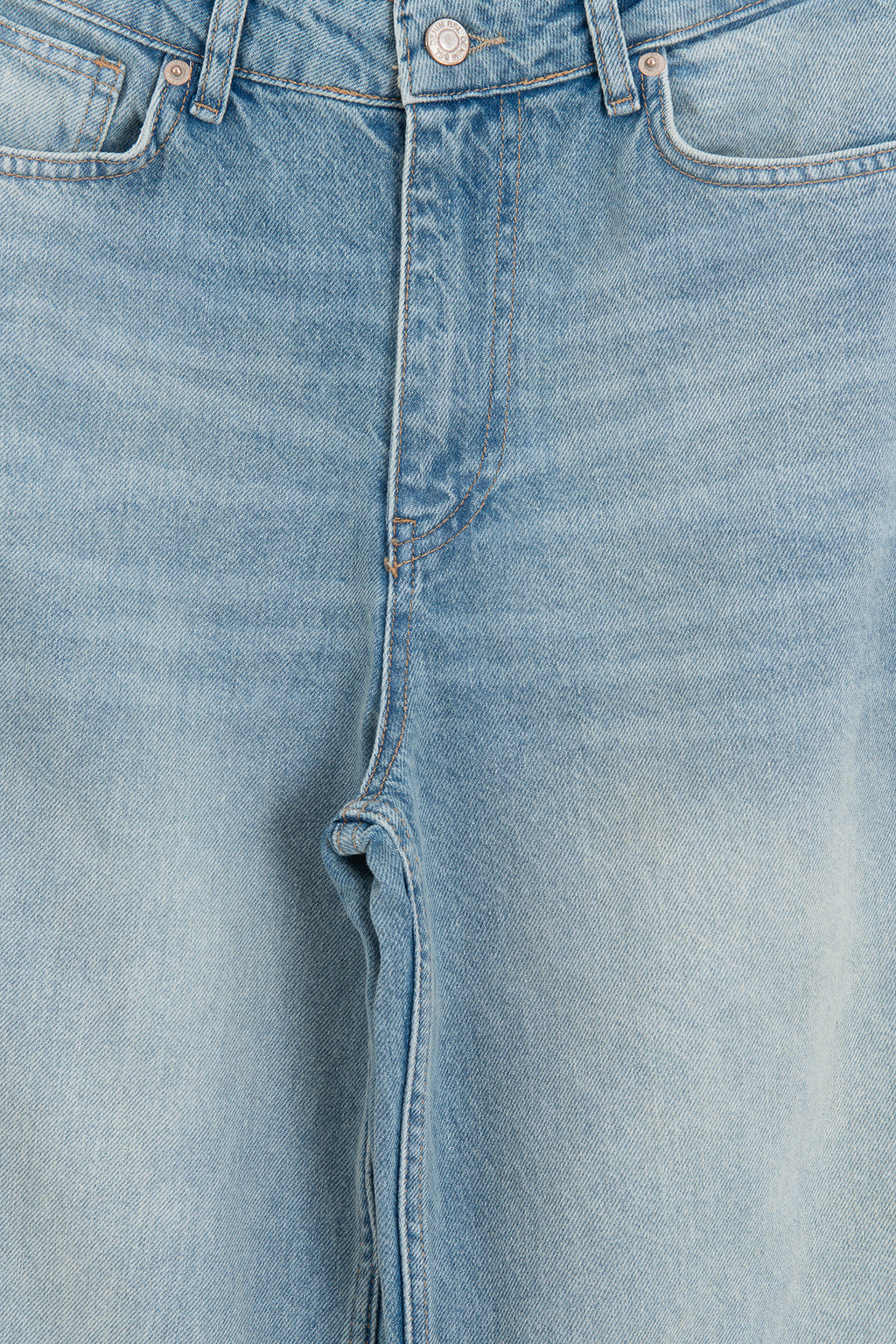Düz Kesim Denim Pantolon