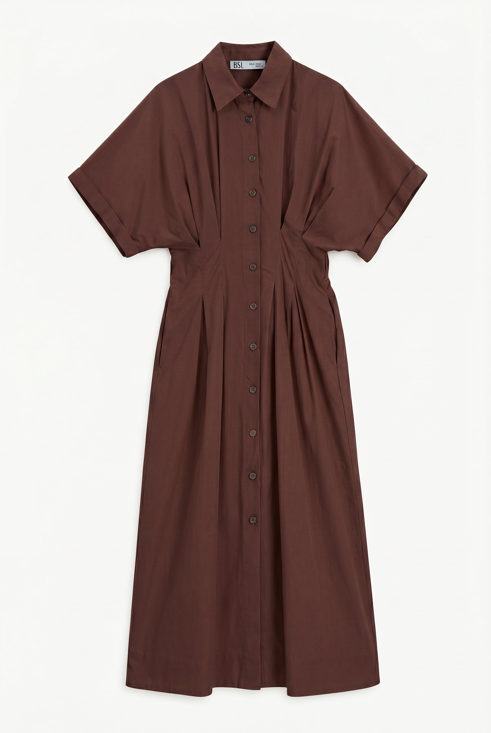 %100 Cotton Gömlek Elbise
