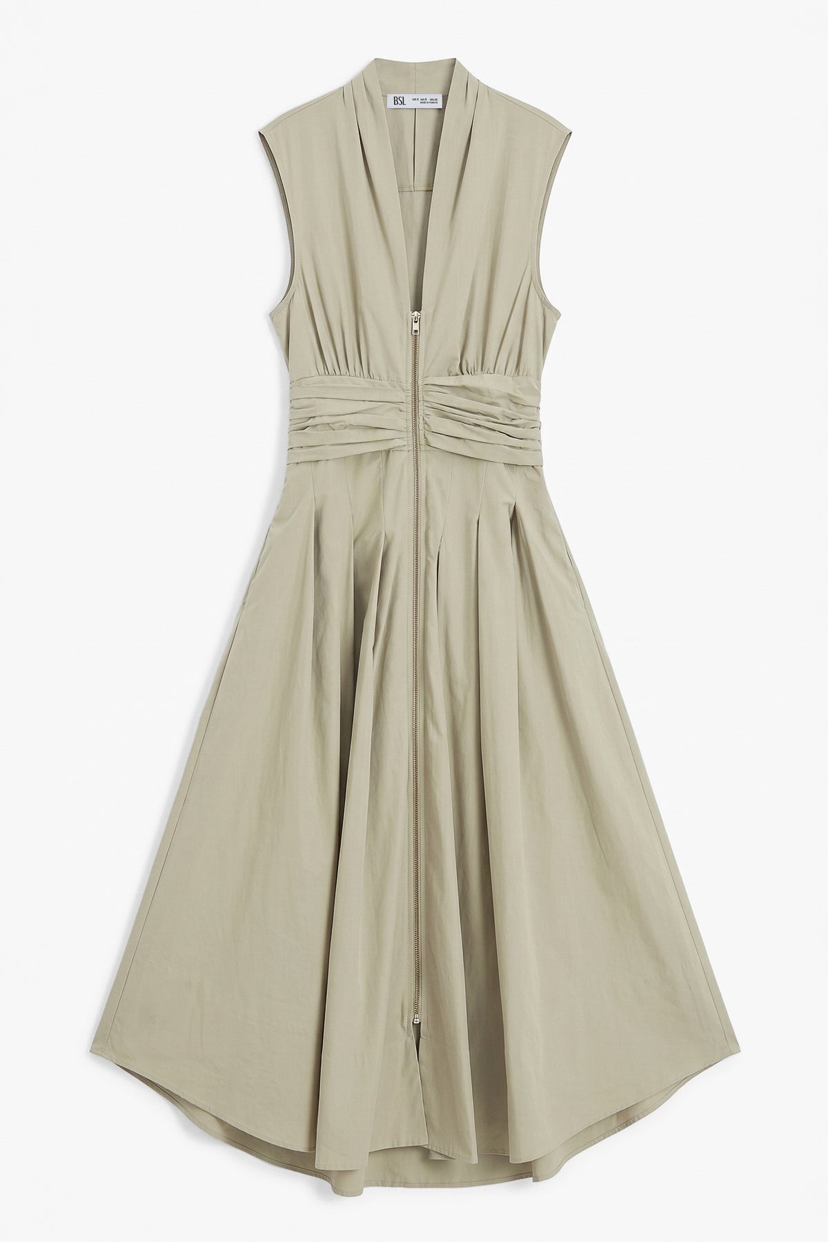 Piliseli Cotton Midi Elbise