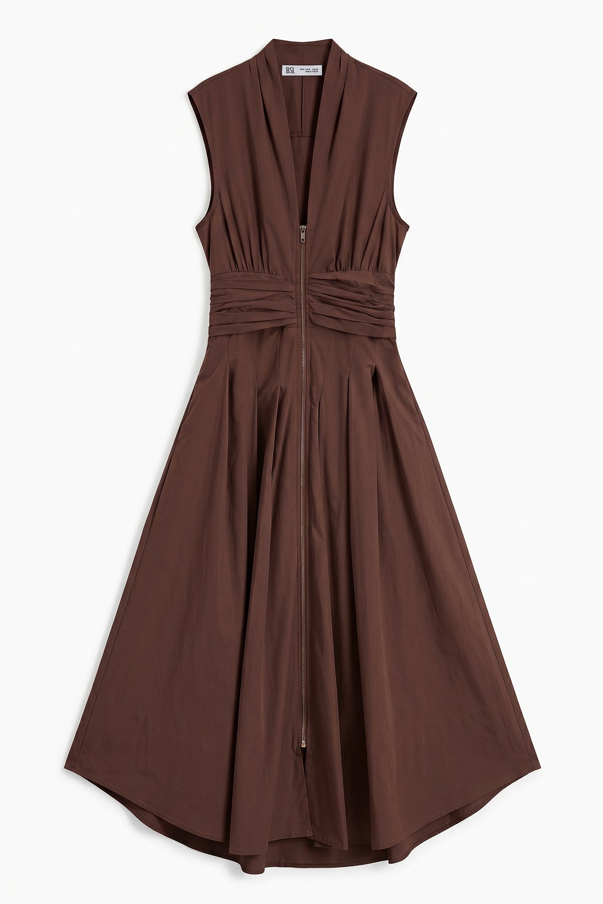 Piliseli Cotton Midi Elbise
