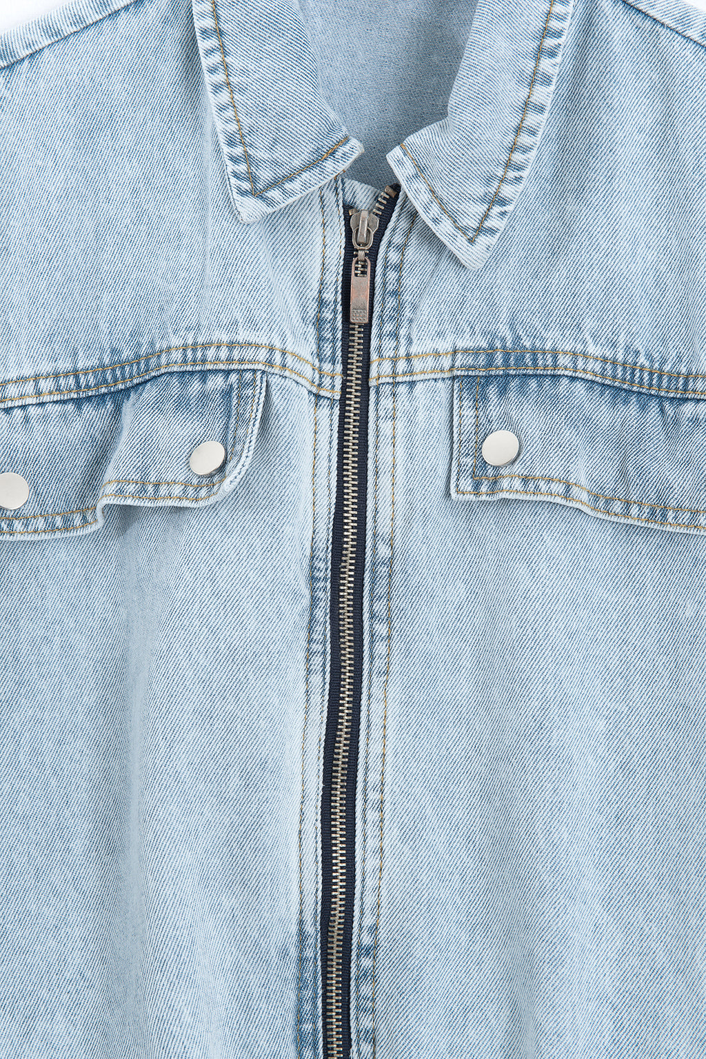 Denim Cepli Balon Yelek