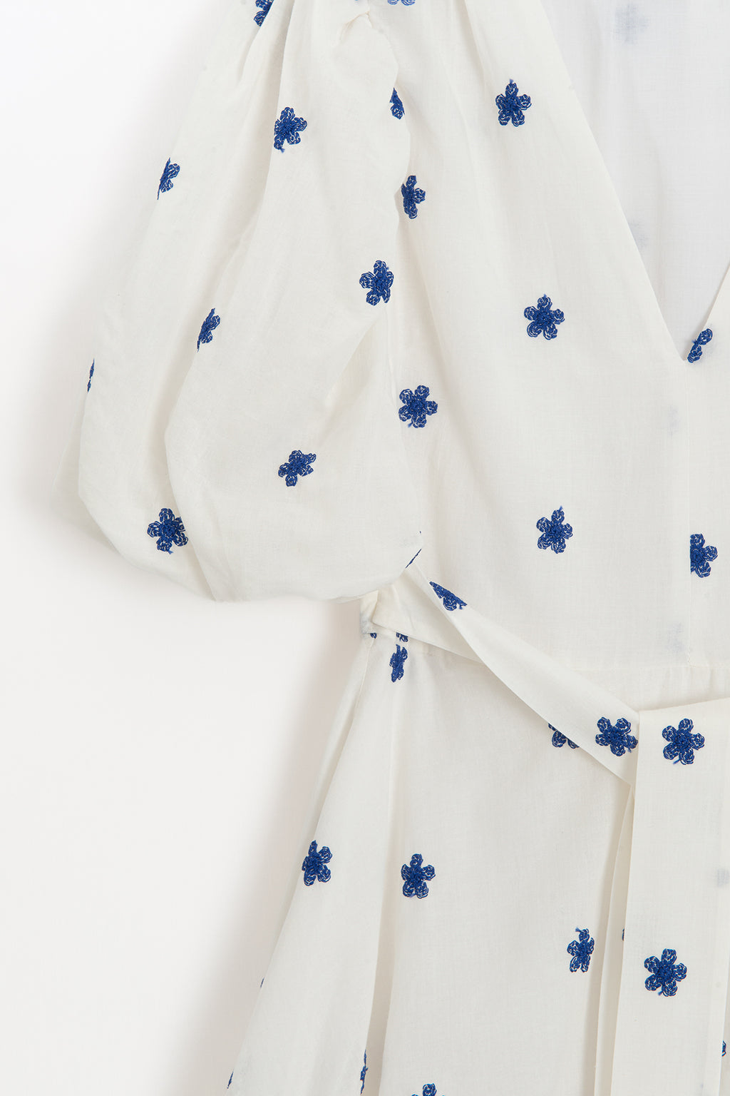 Puff Sleeve Mini Bubble Dress