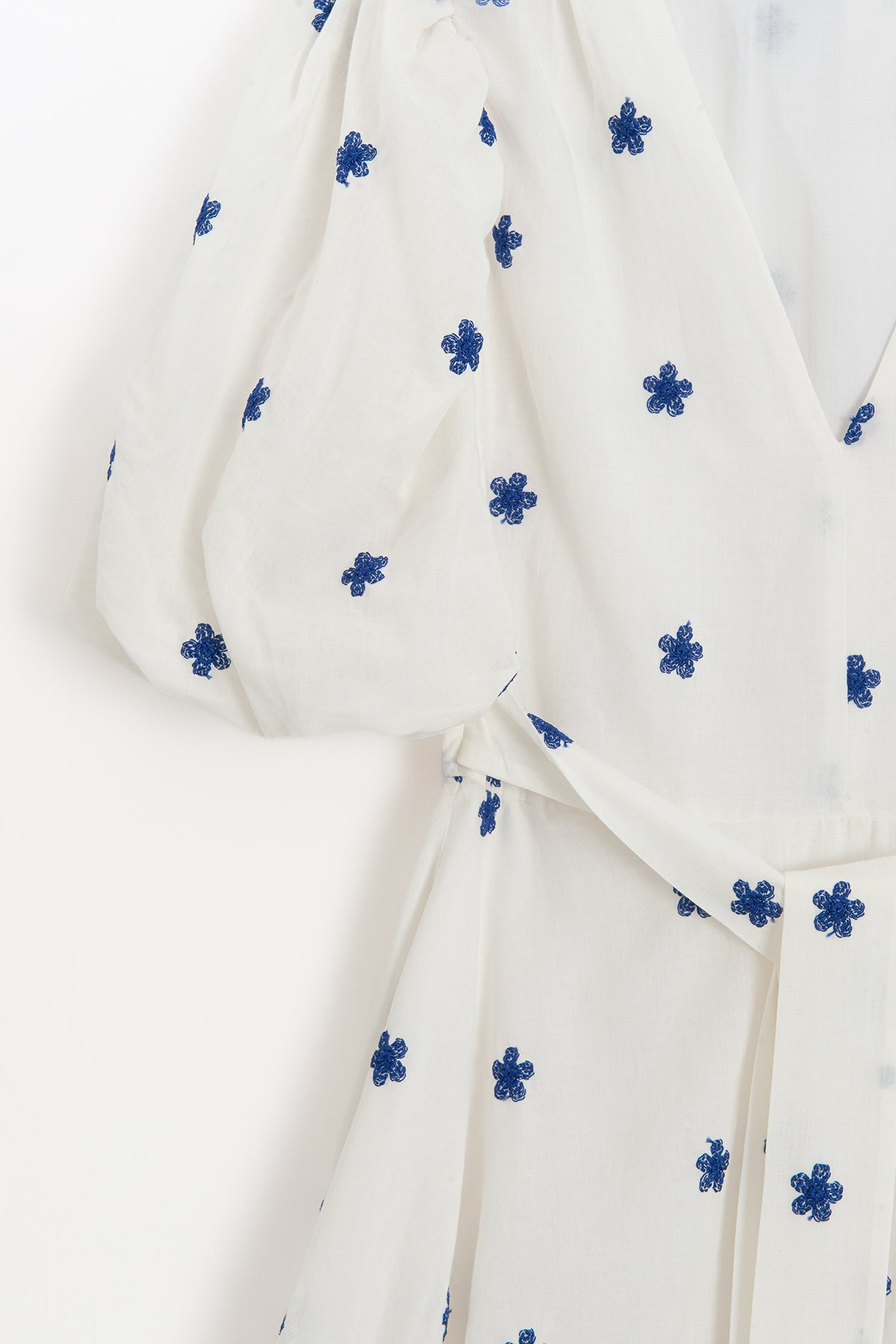 Puff Sleeve Mini Bubble Dress