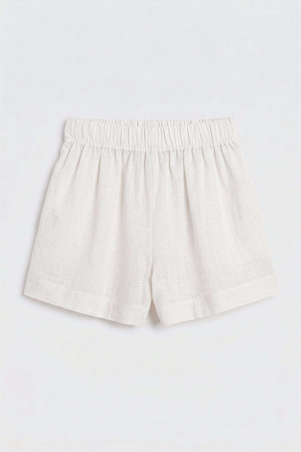 Tencel Oversıze Mini Şort