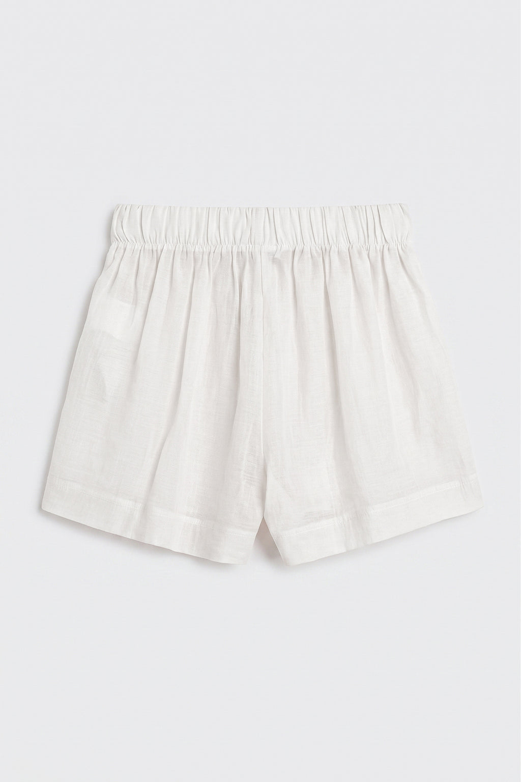 Tencel Oversıze Mini Şort
