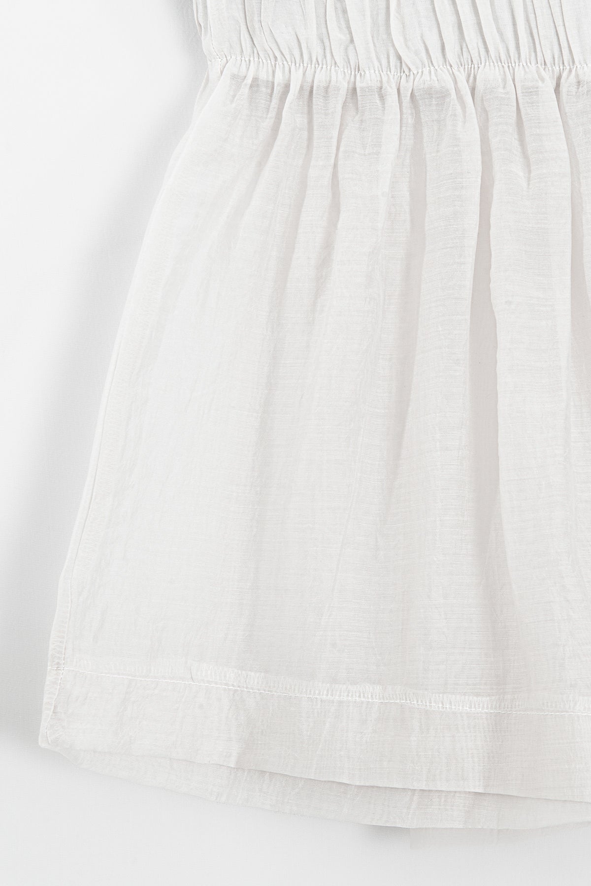 Tencel Oversıze Mini Şort