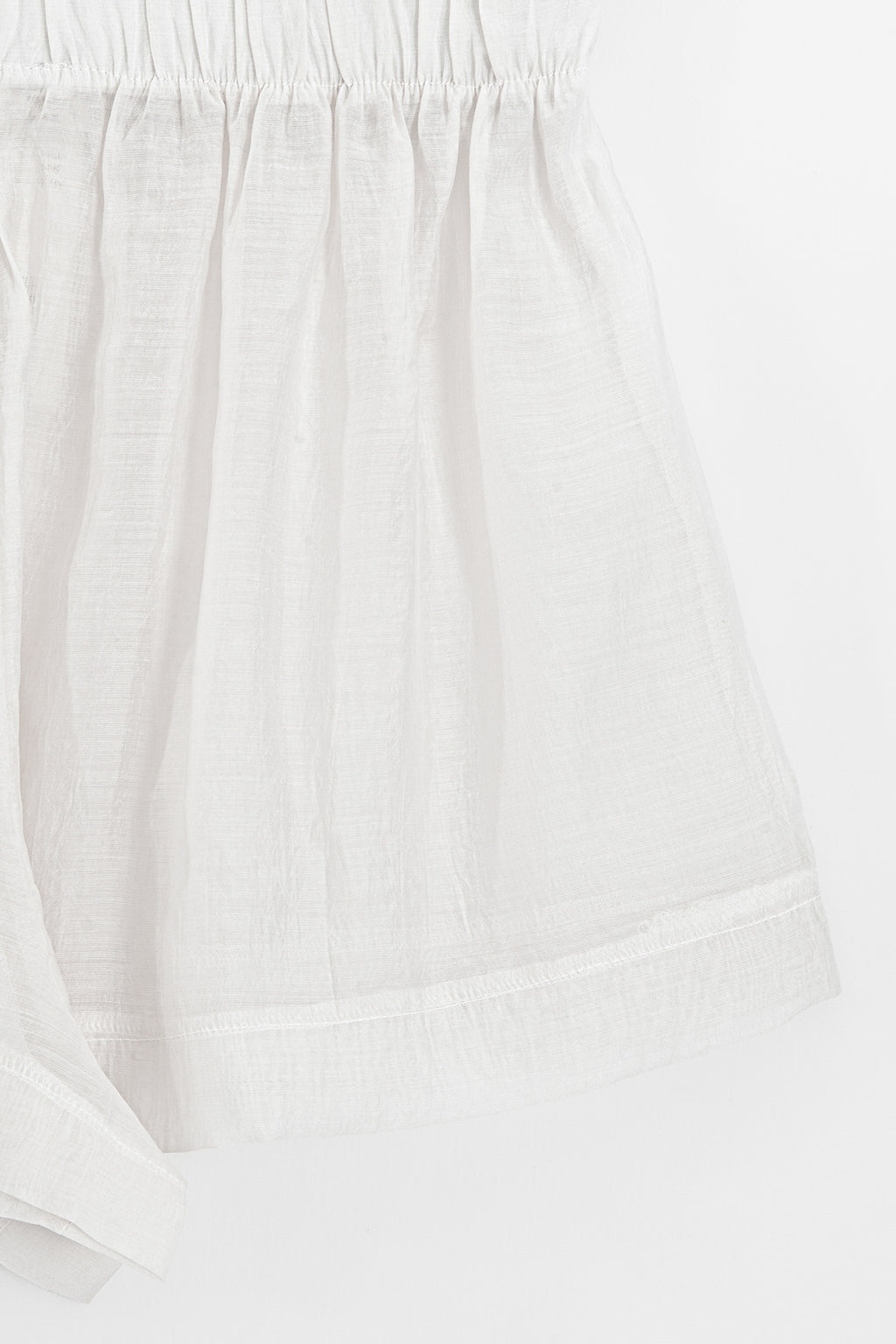 Tencel Oversıze Mini Şort