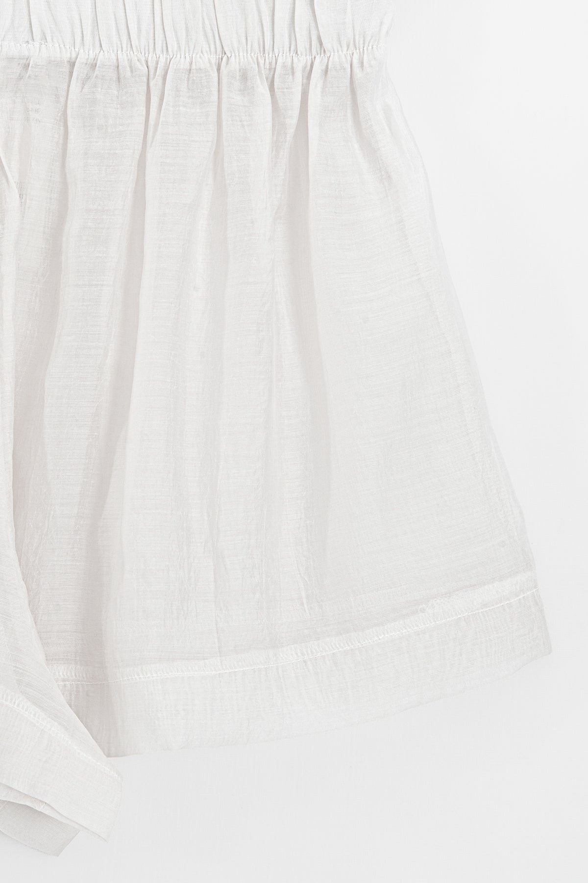 Tencel Oversıze Mini Şort