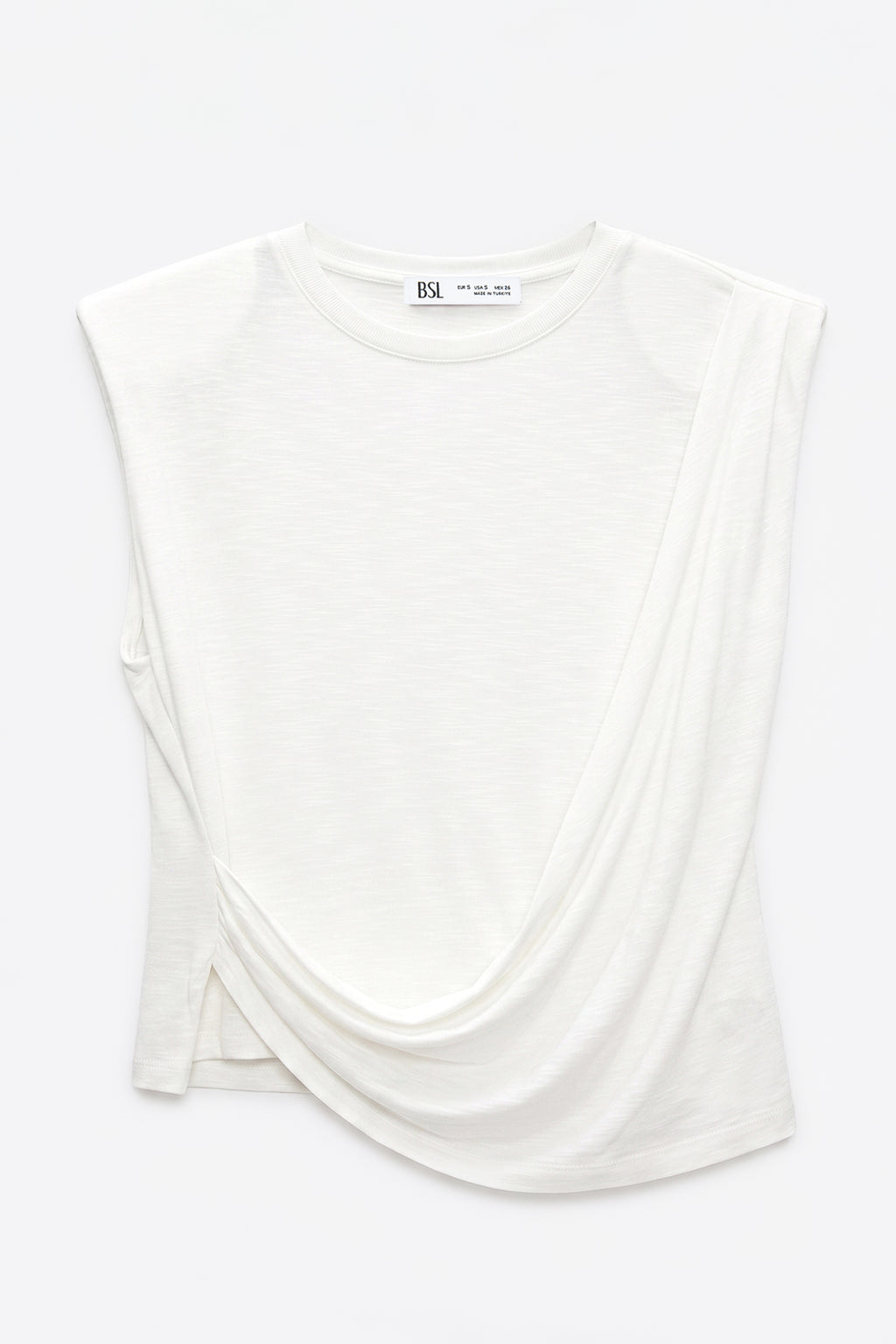 Sleeveless Blouse with V-Neck