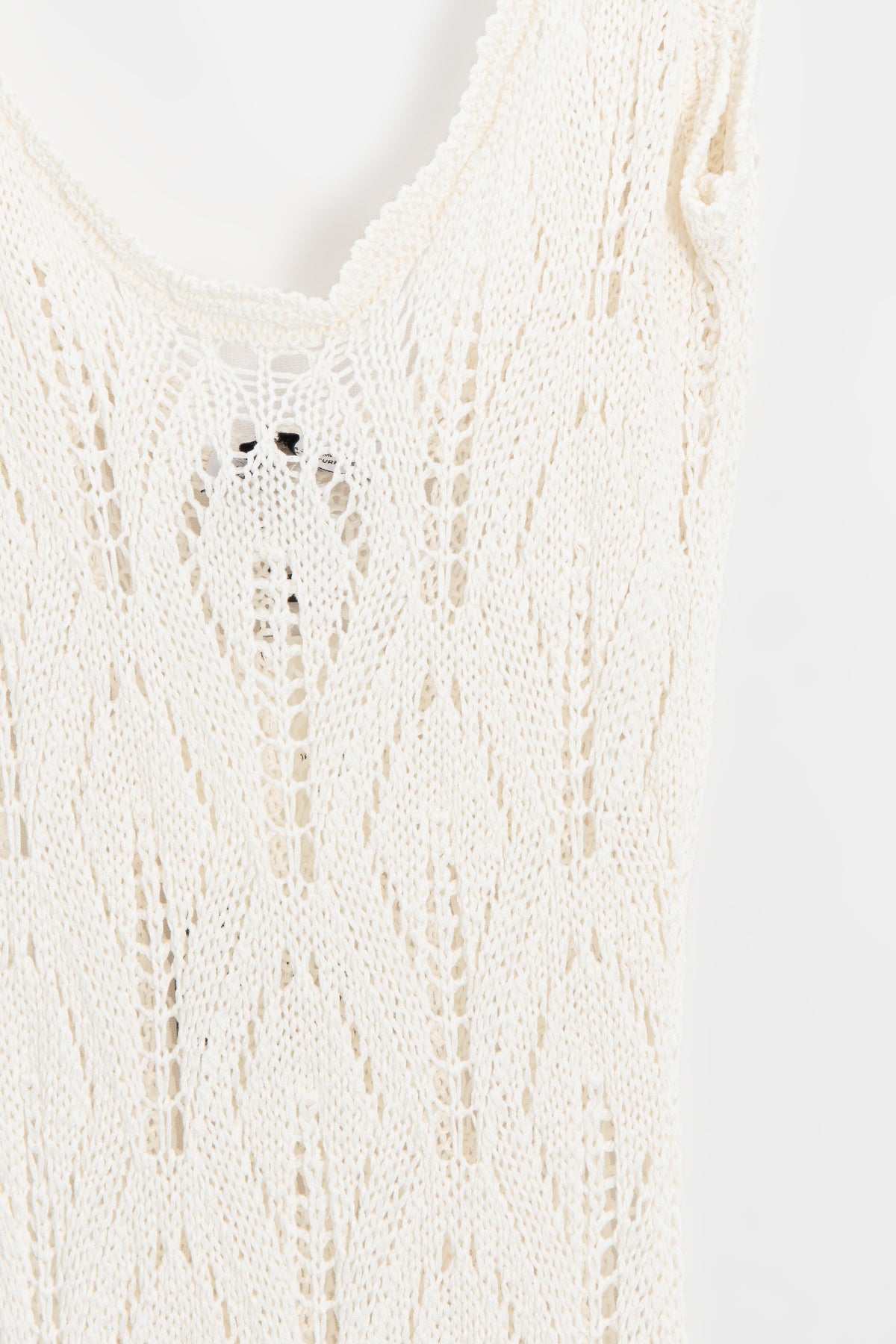 Openwork Maxi Knit Beach Dress