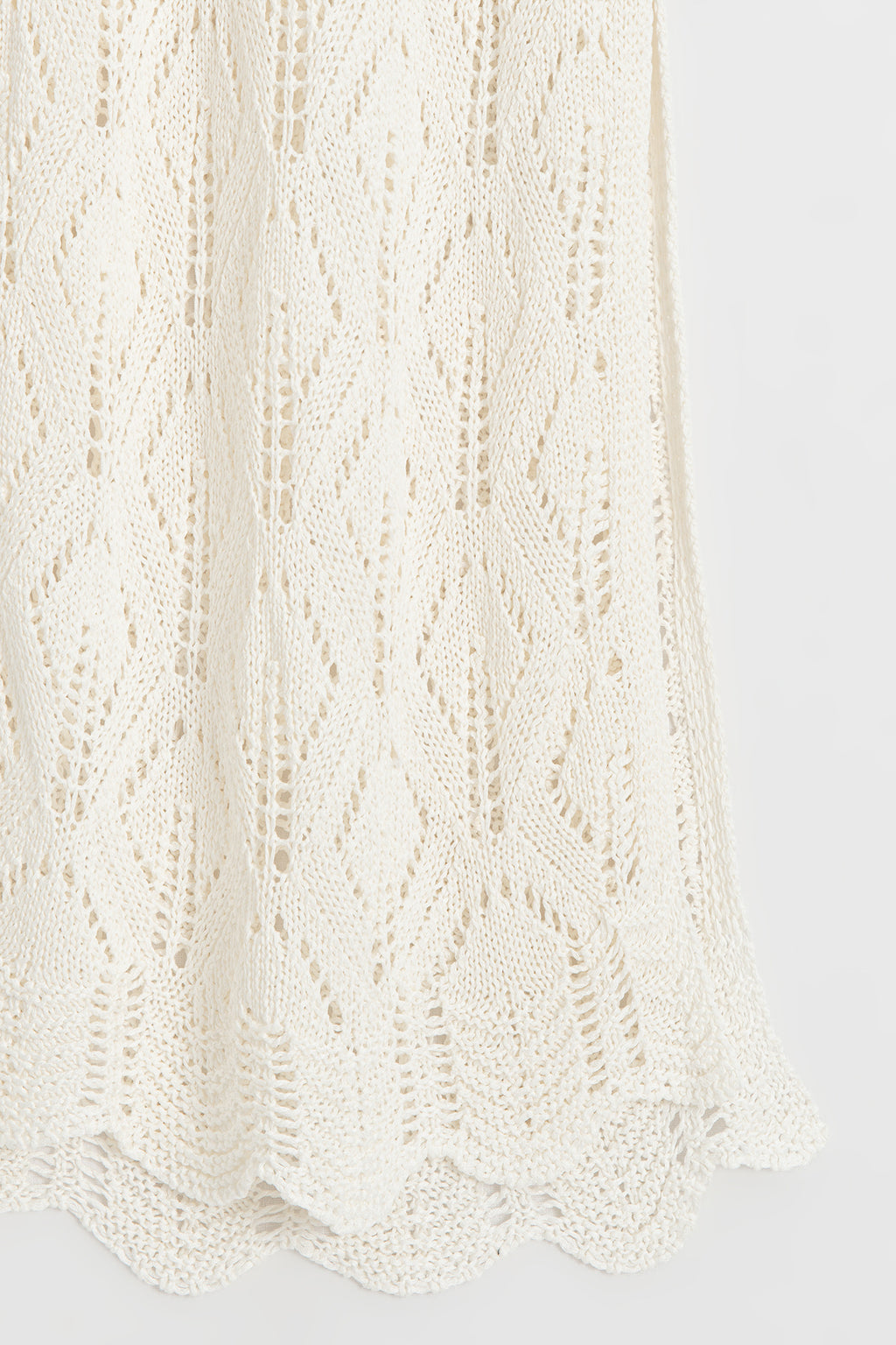 Openwork Maxi Knit Beach Dress