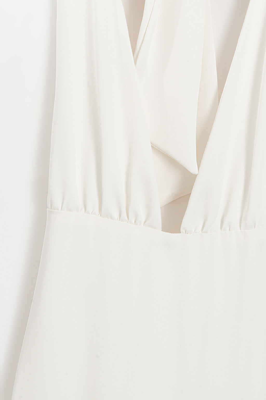 Satin Halter Neck Maxi Dress