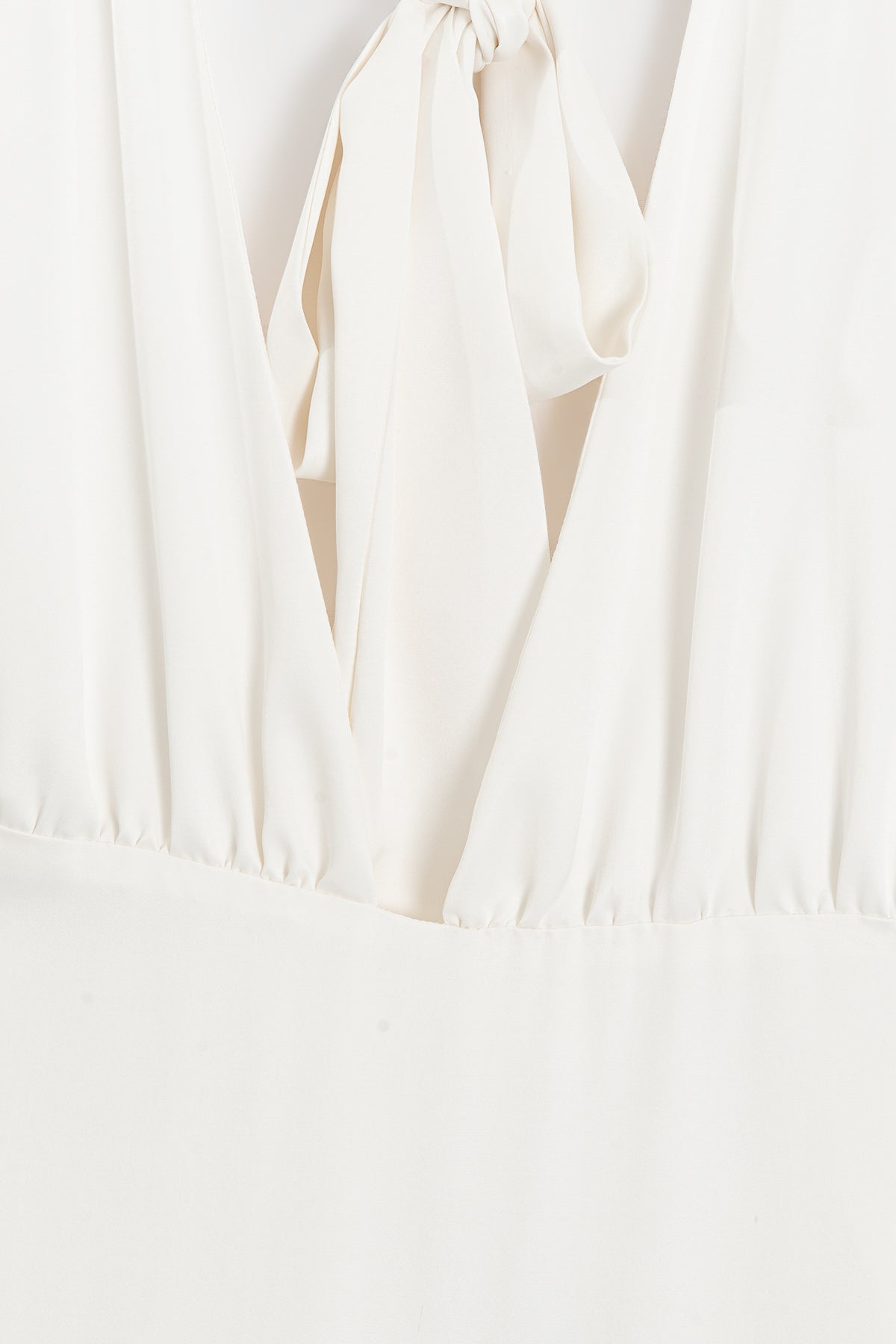Satin Halter Neck Maxi Dress