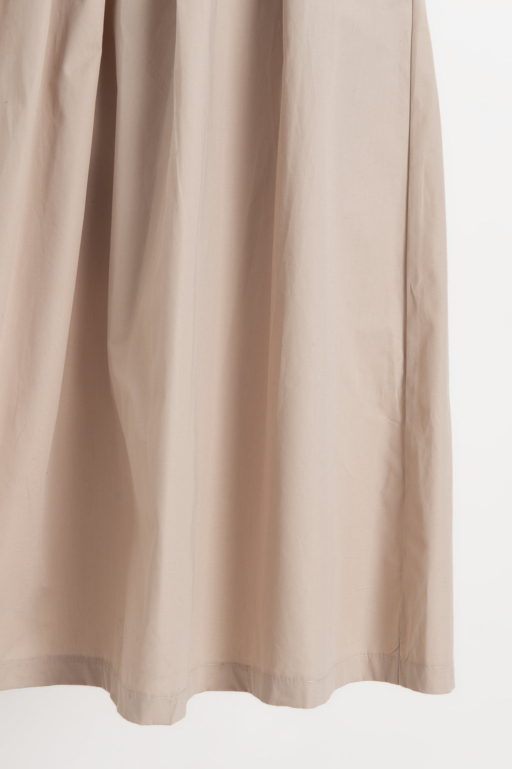 Strapless Midi Dress with Belt Detail