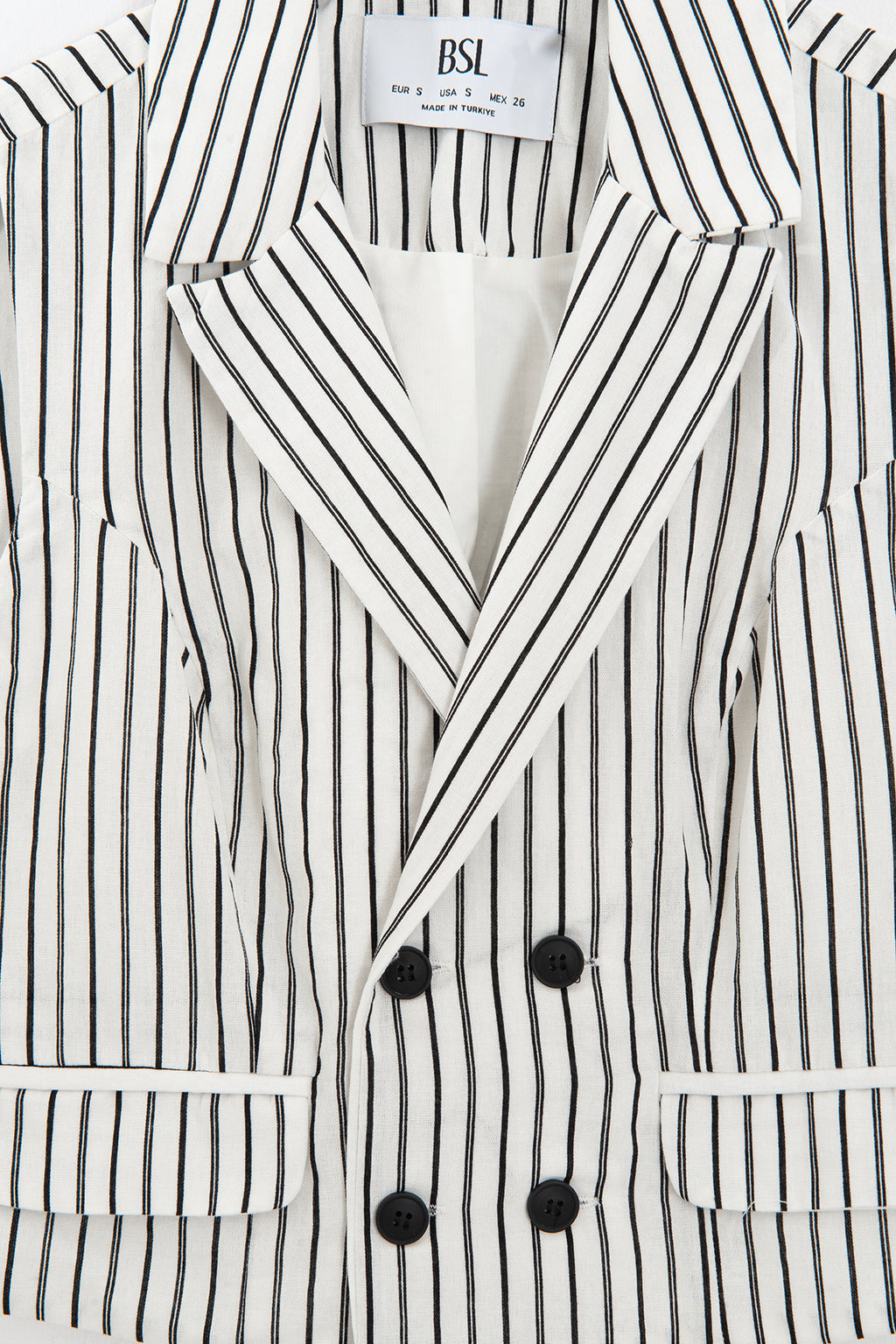 Linen Blend Striped Vest