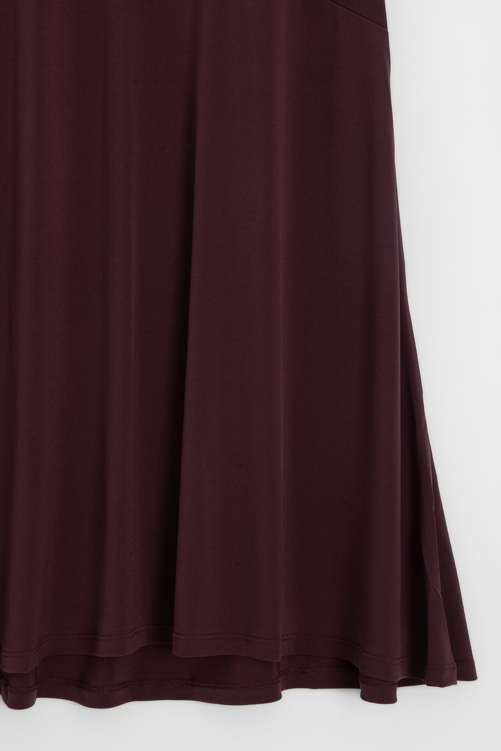 Flounced Midi Skirt