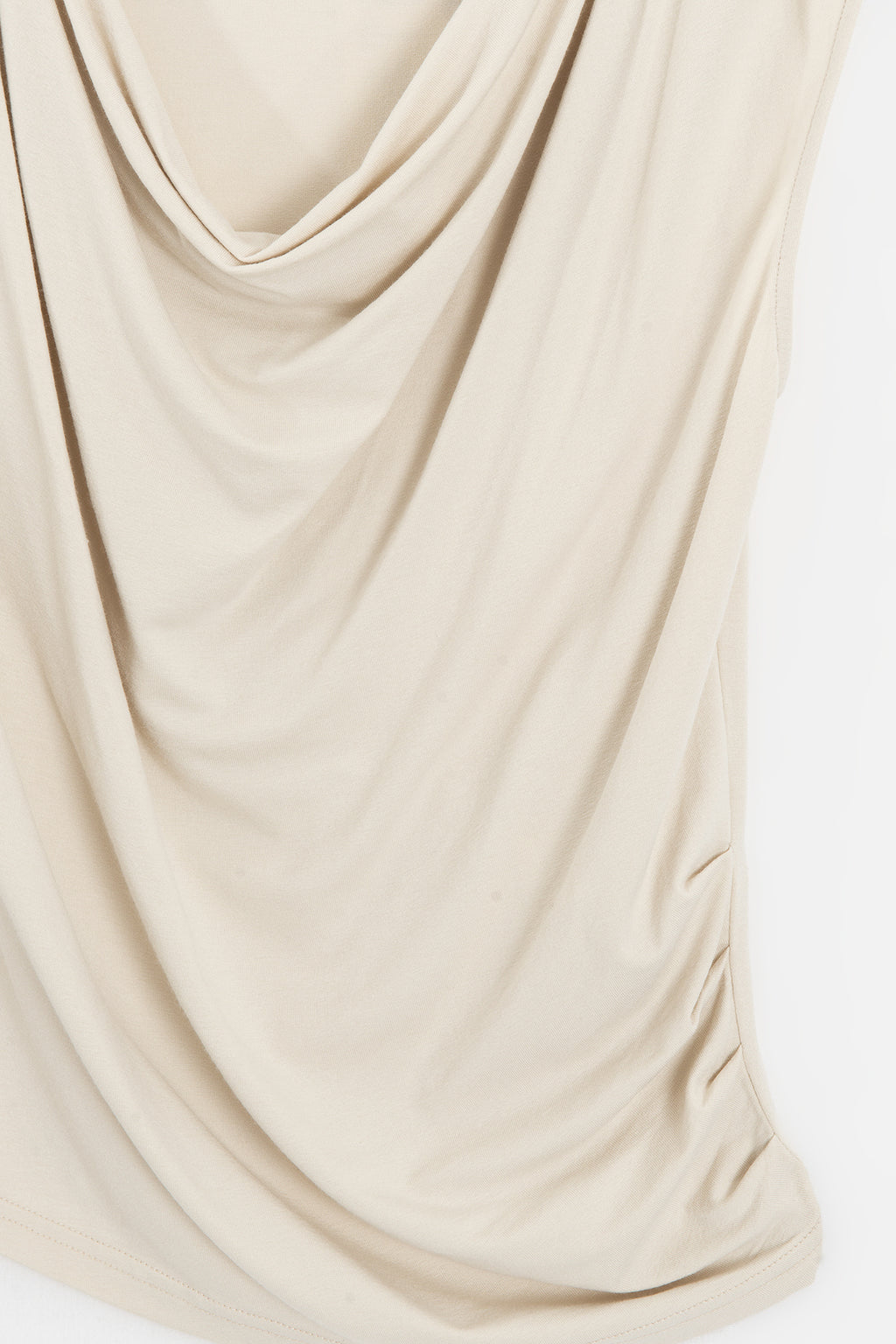 Sleeveless Blouse with V-Neck