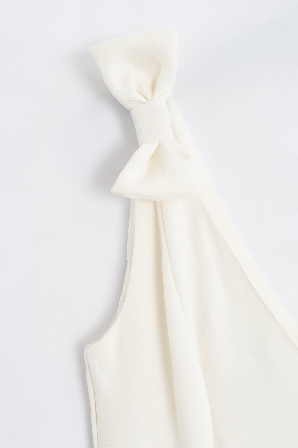 Flared Midi Dress with Bow