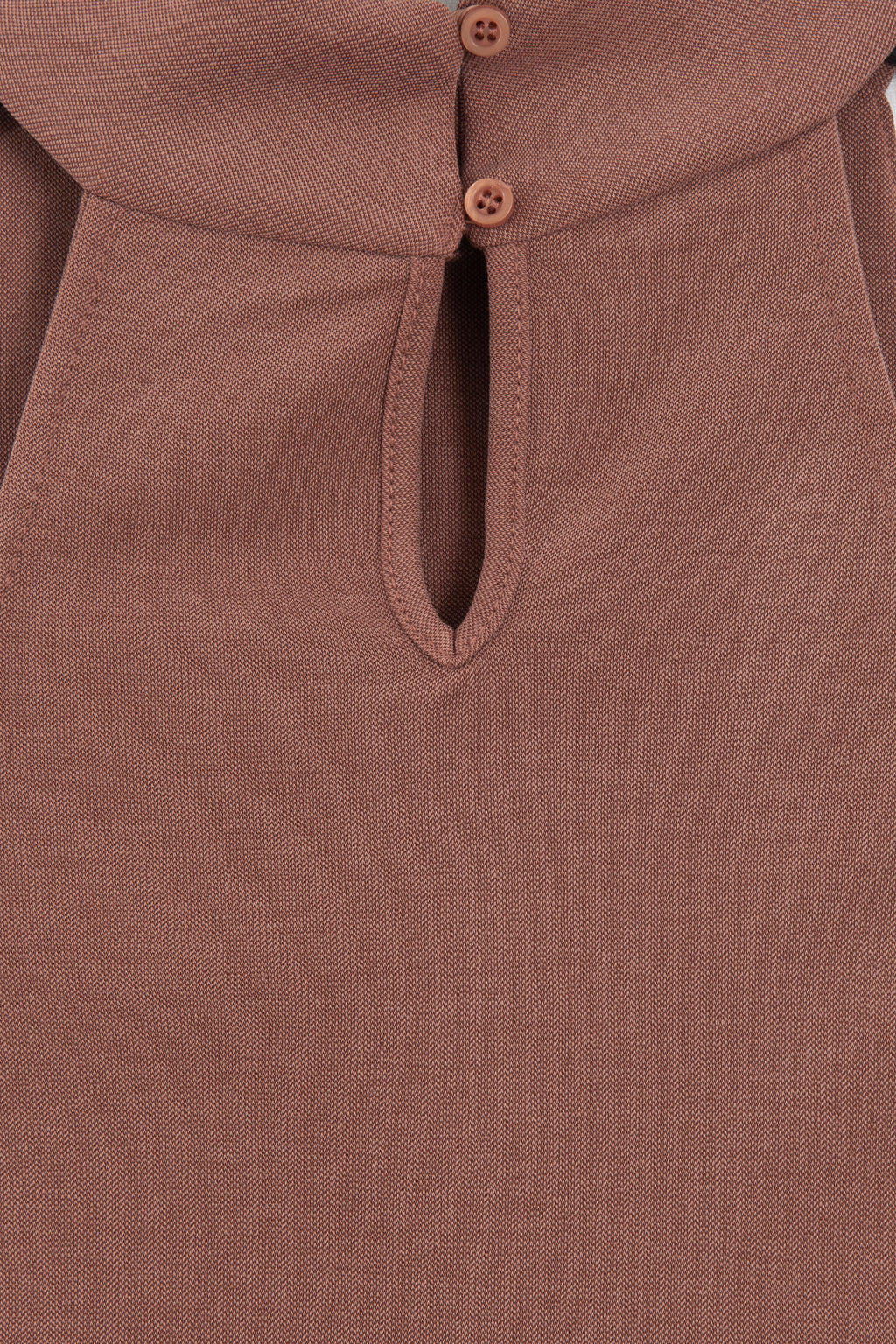 High-neck halter blouse