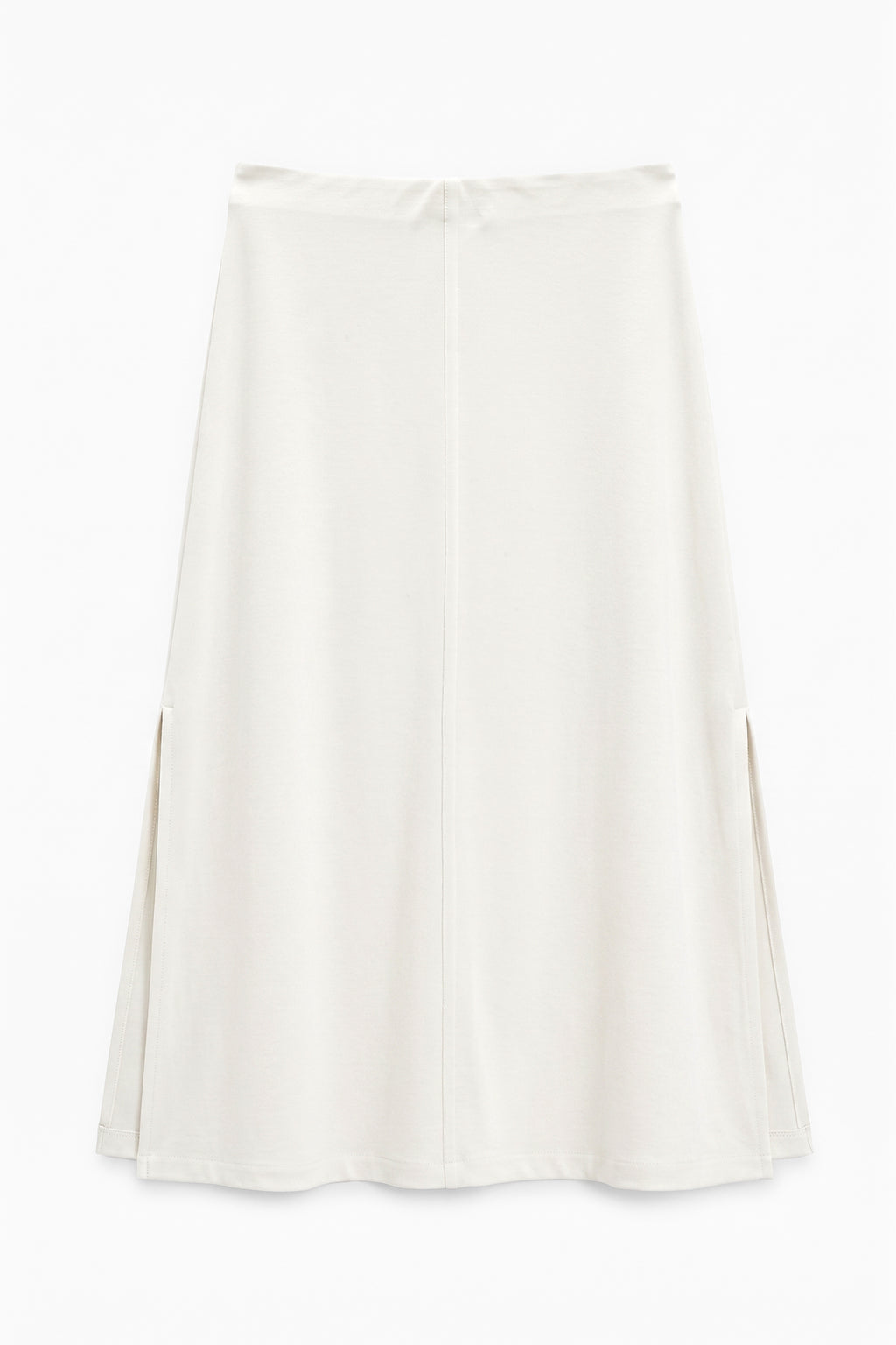 Midi Skirt with Slit Detail