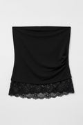 Strapless Lace Top