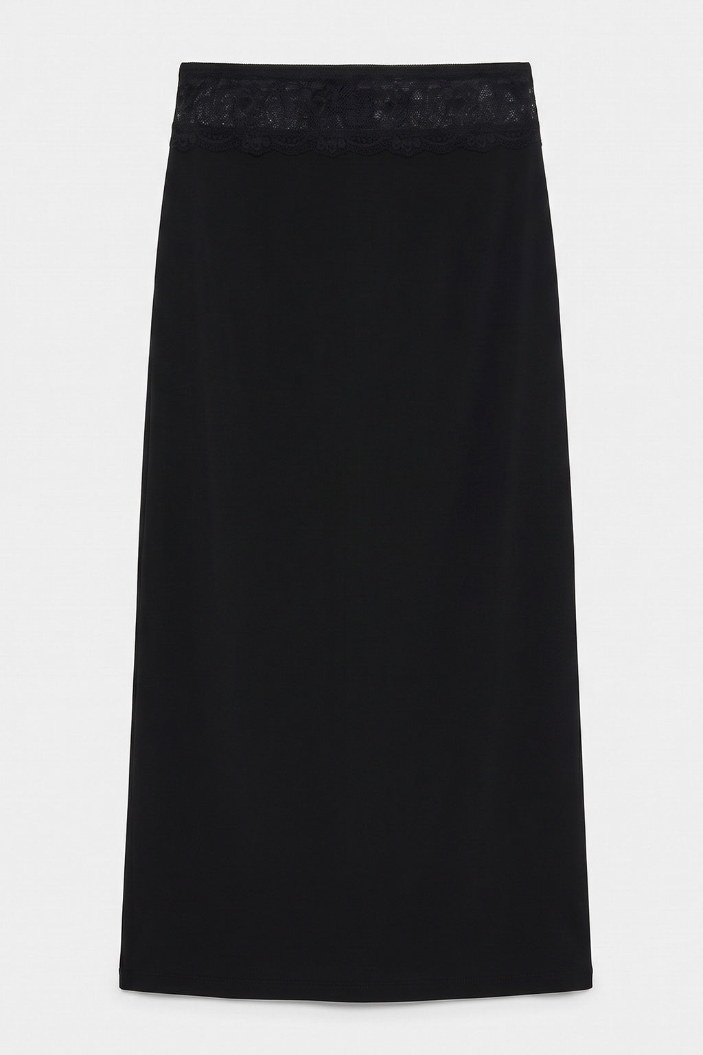 Lace Midi Narrow Skirt