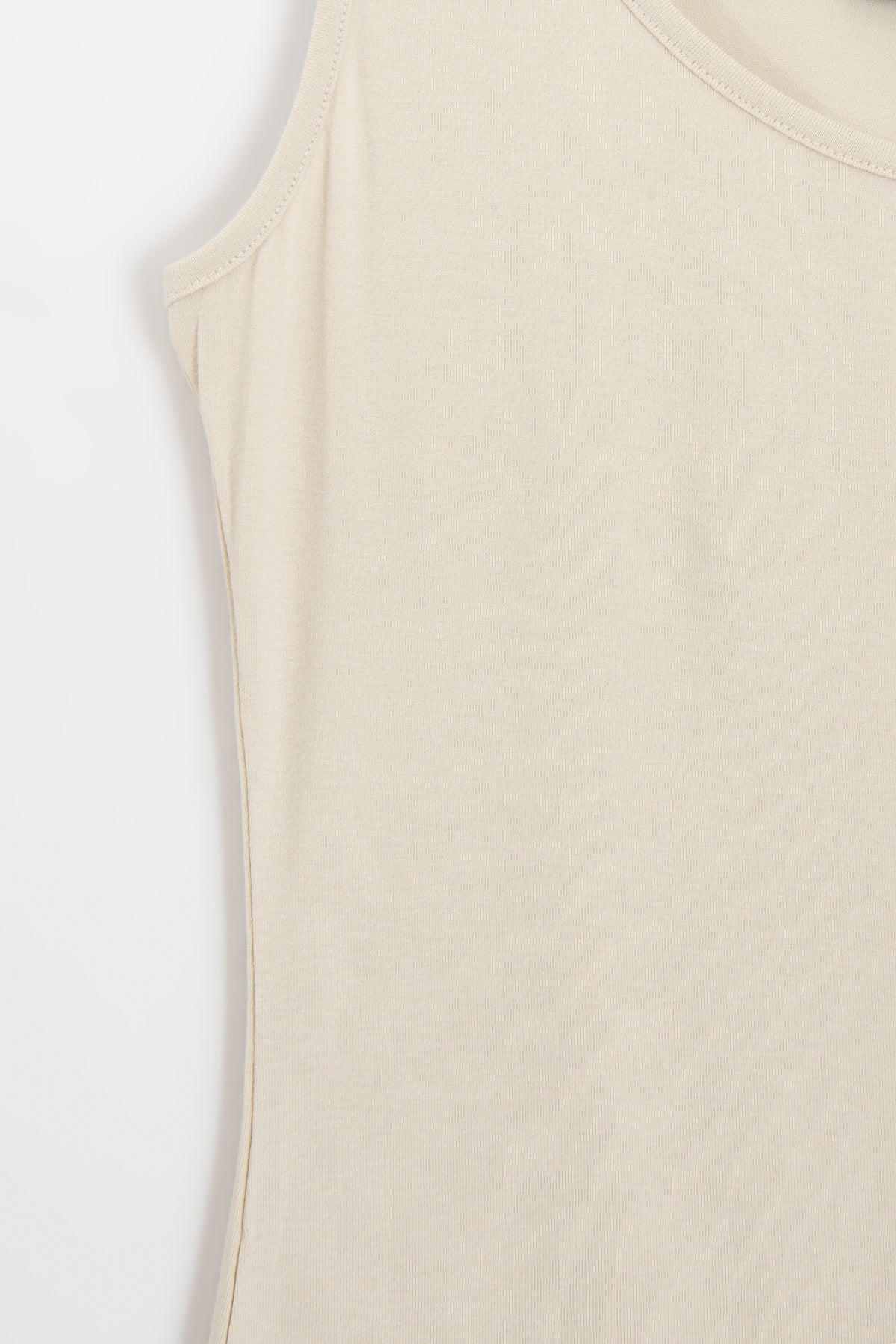 Deep Neck Tank Top