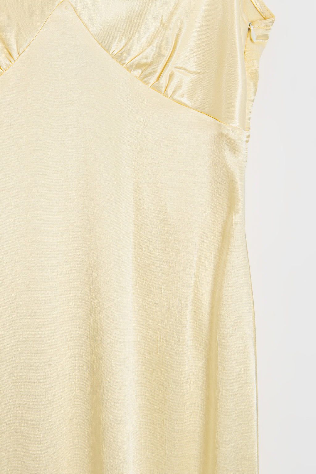 Ruffled Maxi Satin Dress