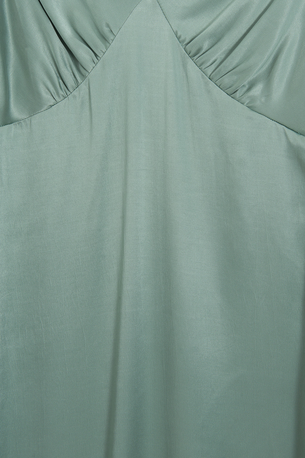 Ruffled Maxi Satin Dress