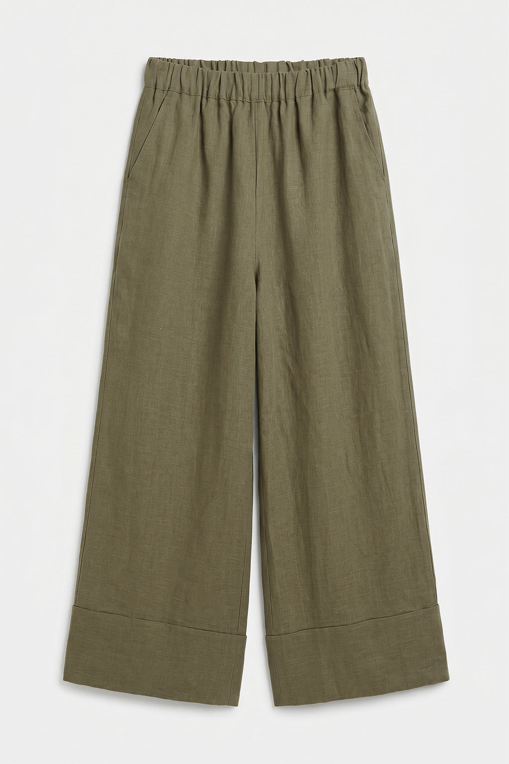 100% Linen Loose Pants