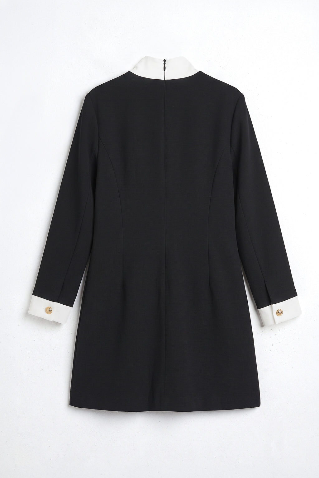 Mini Dress with Bow-Tie Neckline