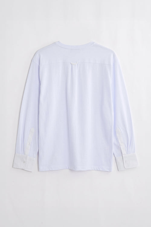 Oversized Shirt-Sleeve T-Shirt